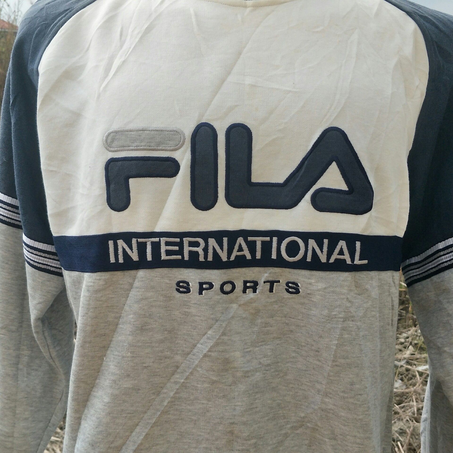 Fila FILA INTERNATIONAL SPORT SWEATSHIRT RARE DESIGN Size US M / EU 48-50 / 2 - 2 Thumbnail