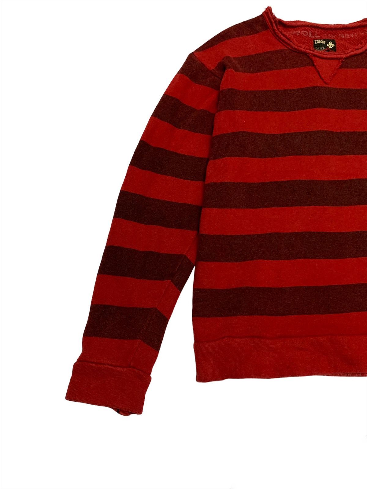Designer × PPFM Vintage PPFM Striped Punk Design Sweatshirt Size US L / EU 52-54 / 3 - 2 Thumbnail