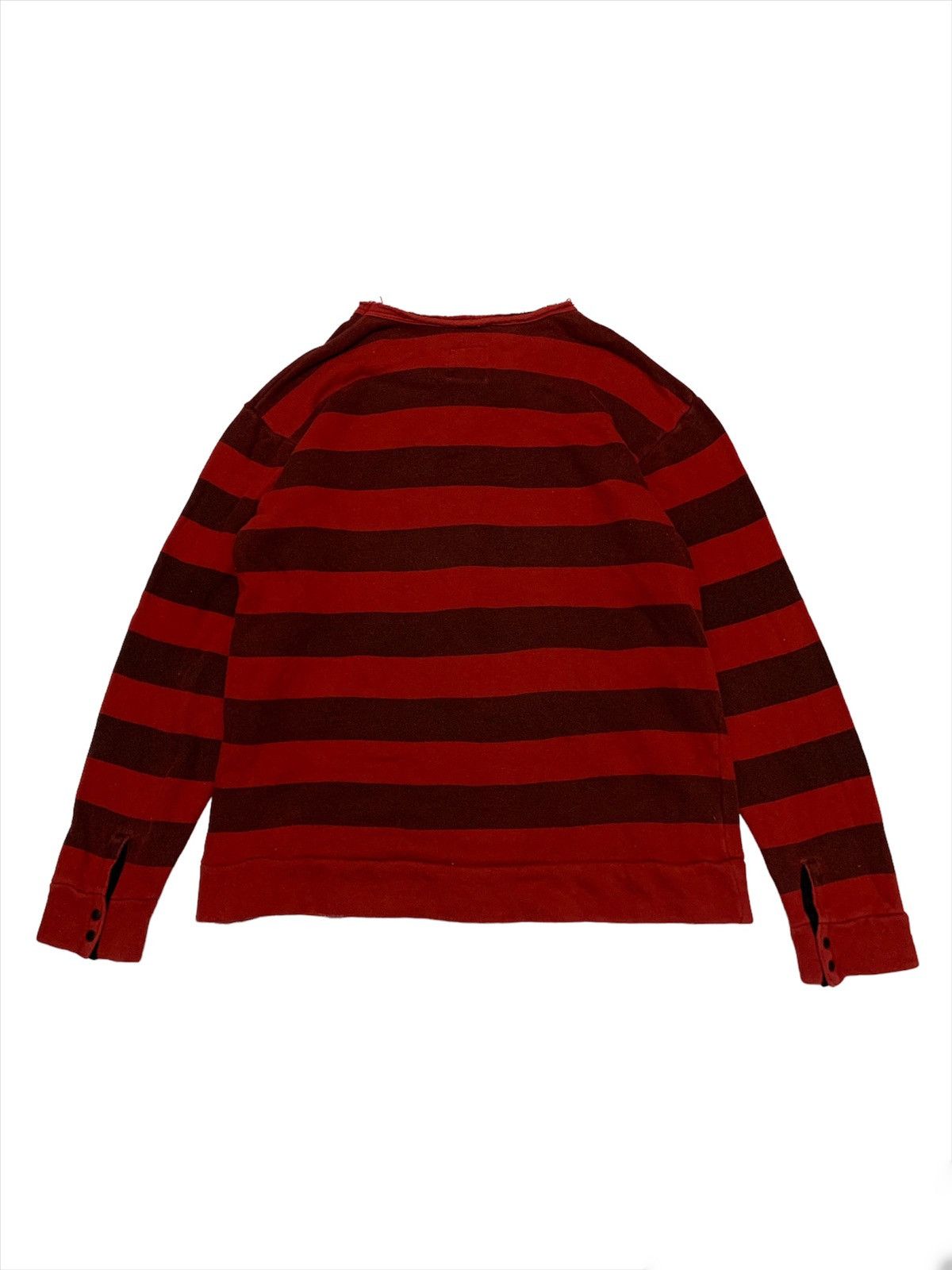 Designer × PPFM Vintage PPFM Striped Punk Design Sweatshirt Size US L / EU 52-54 / 3 - 5 Thumbnail