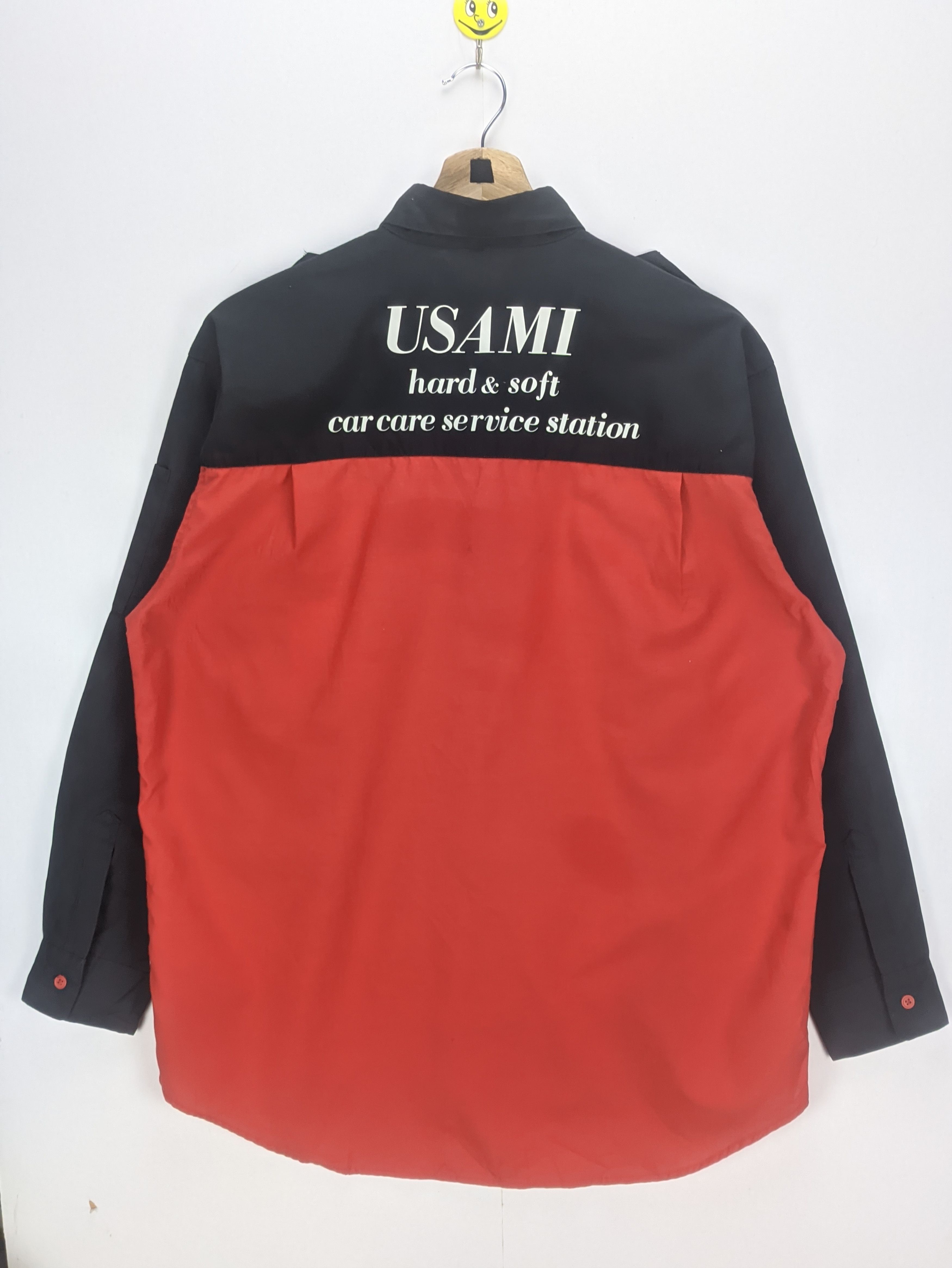 Vintage Steals🔥Worker Jacket USAMI Car Care Service Station Size US L / EU 52-54 / 3 - 2 Thumbnail