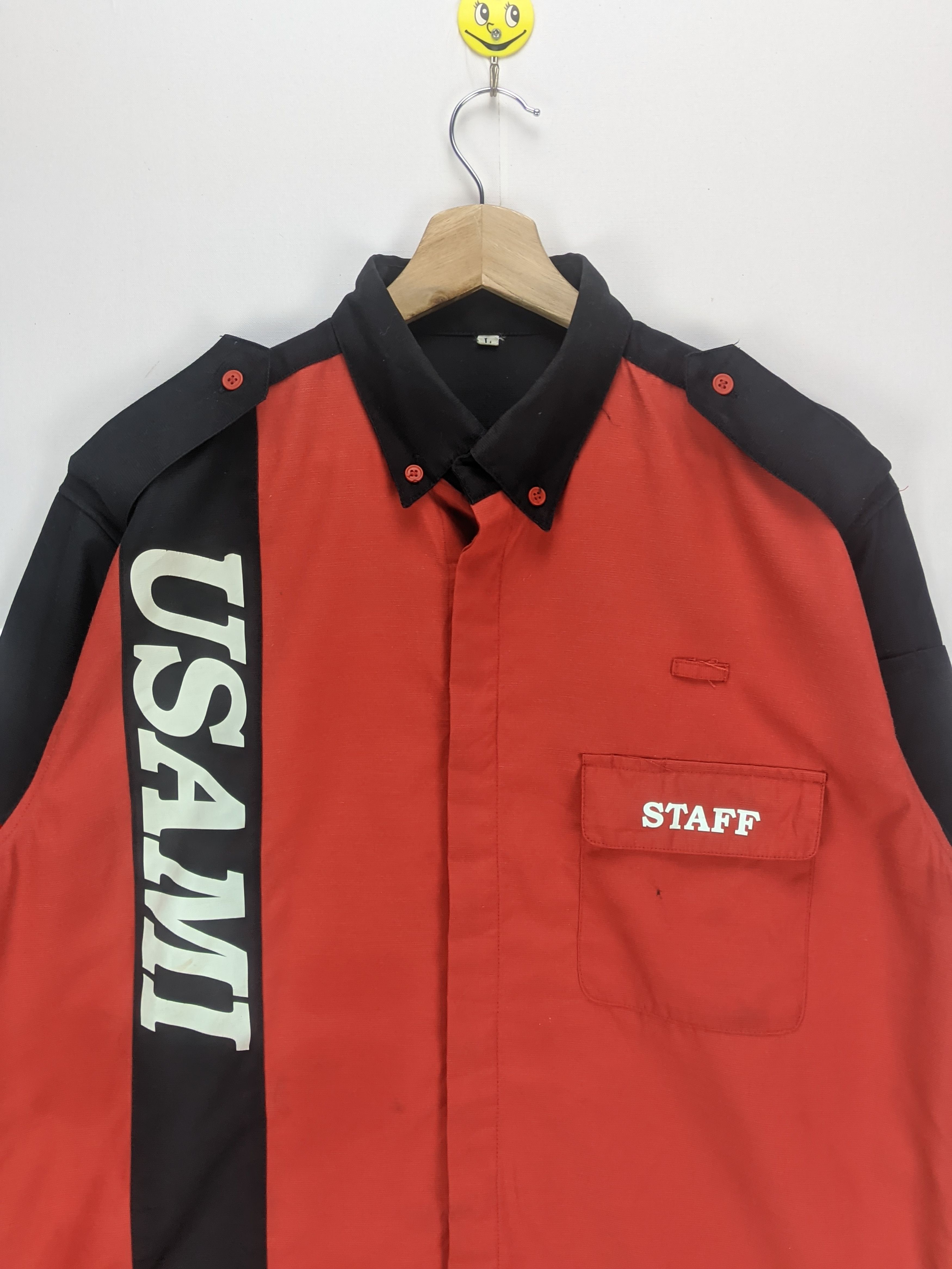 Vintage Steals🔥Worker Jacket USAMI Car Care Service Station Size US L / EU 52-54 / 3 - 7 Thumbnail