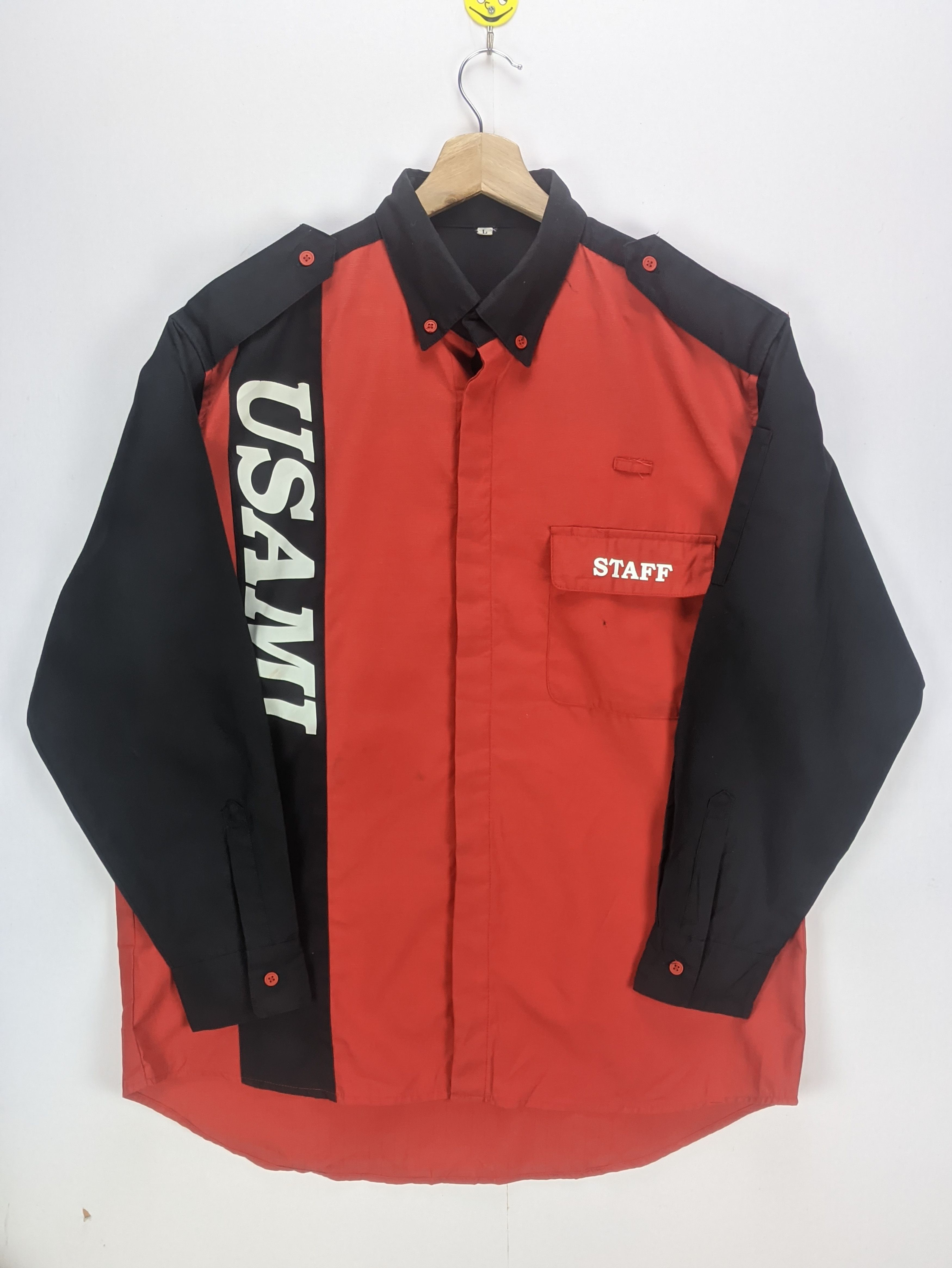 Vintage Steals🔥Worker Jacket USAMI Car Care Service Station Size US L / EU 52-54 / 3 - 9 Thumbnail