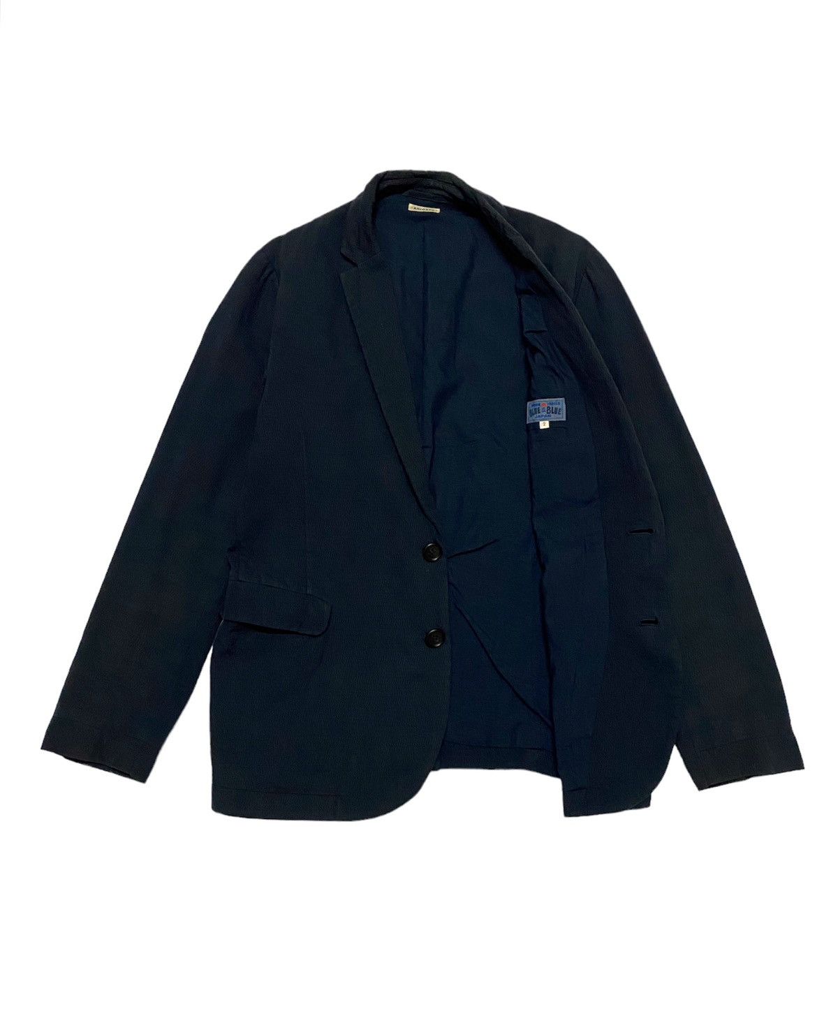 Blue Blue Japan × Indigo Arcv Blue Blue Japan Pure Indigo Arigato Style Blazer Jacket Size US S / EU 44-46 / 1 - 1 Thumbnail