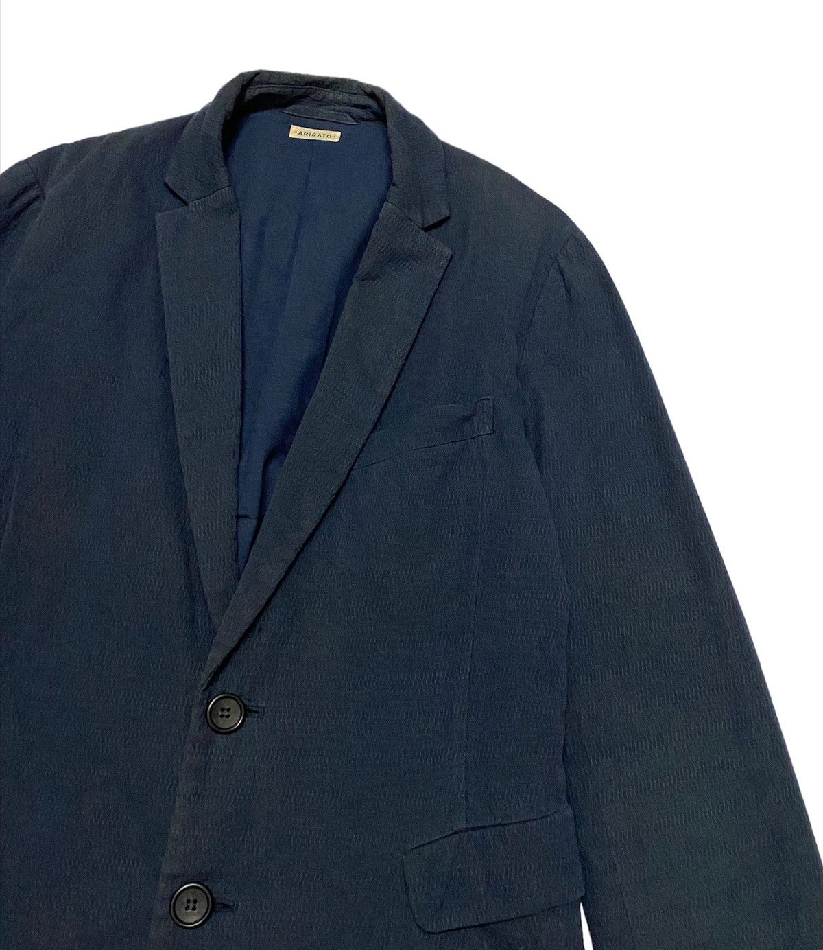 Blue Blue Japan × Indigo Arcv Blue Blue Japan Pure Indigo Arigato Style Blazer Jacket Size US S / EU 44-46 / 1 - 6 Thumbnail
