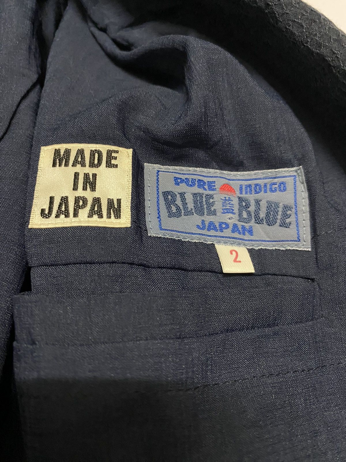 Blue Blue Japan × Indigo Arcv Blue Blue Japan Pure Indigo Arigato Style Blazer Jacket Size US S / EU 44-46 / 1 - 10 Thumbnail