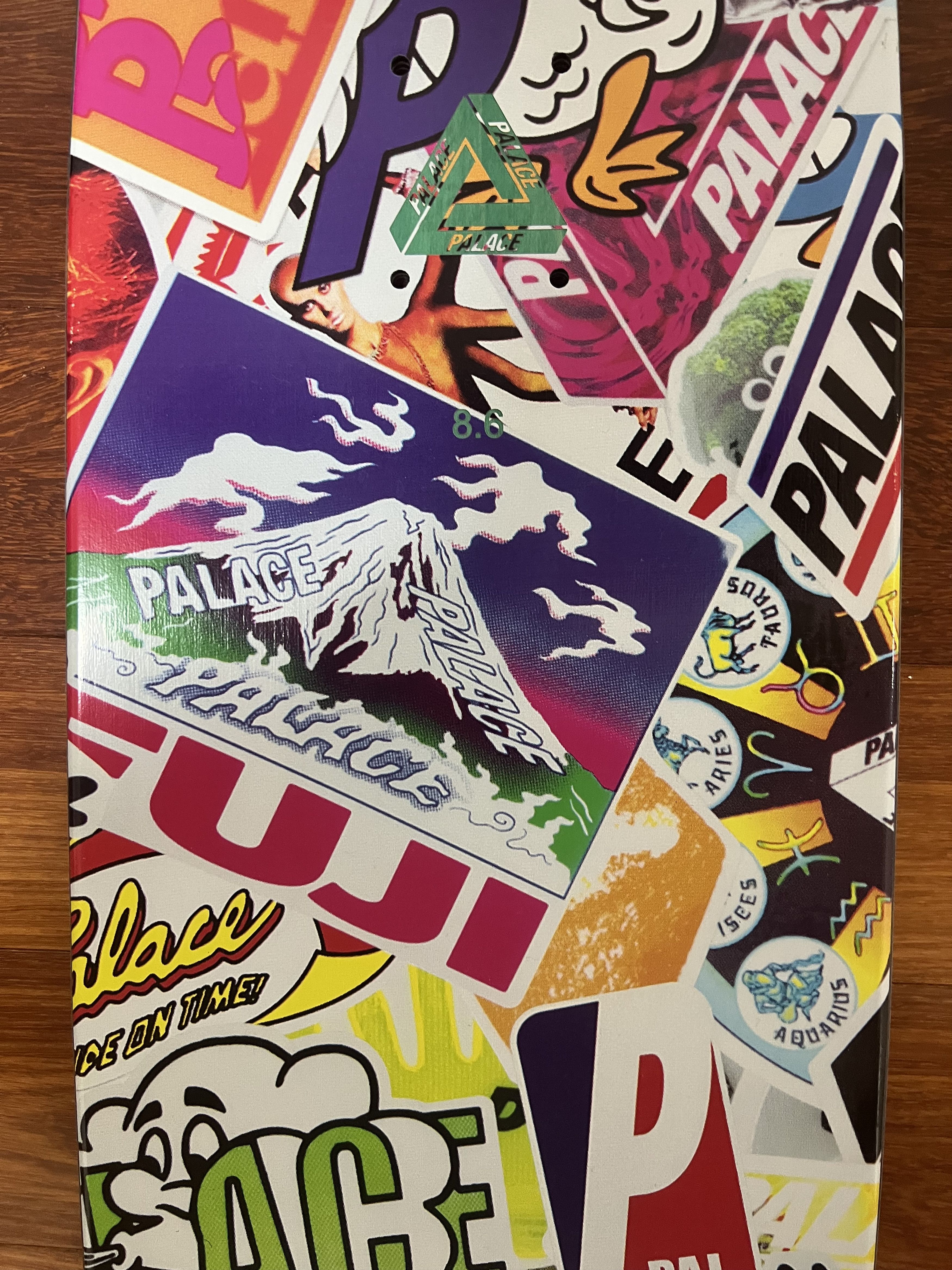 Palace 💚 FW21 Palace Sticker Pack Slick 8.6 Skateboard NEW Size ONE SIZE - 6 Thumbnail