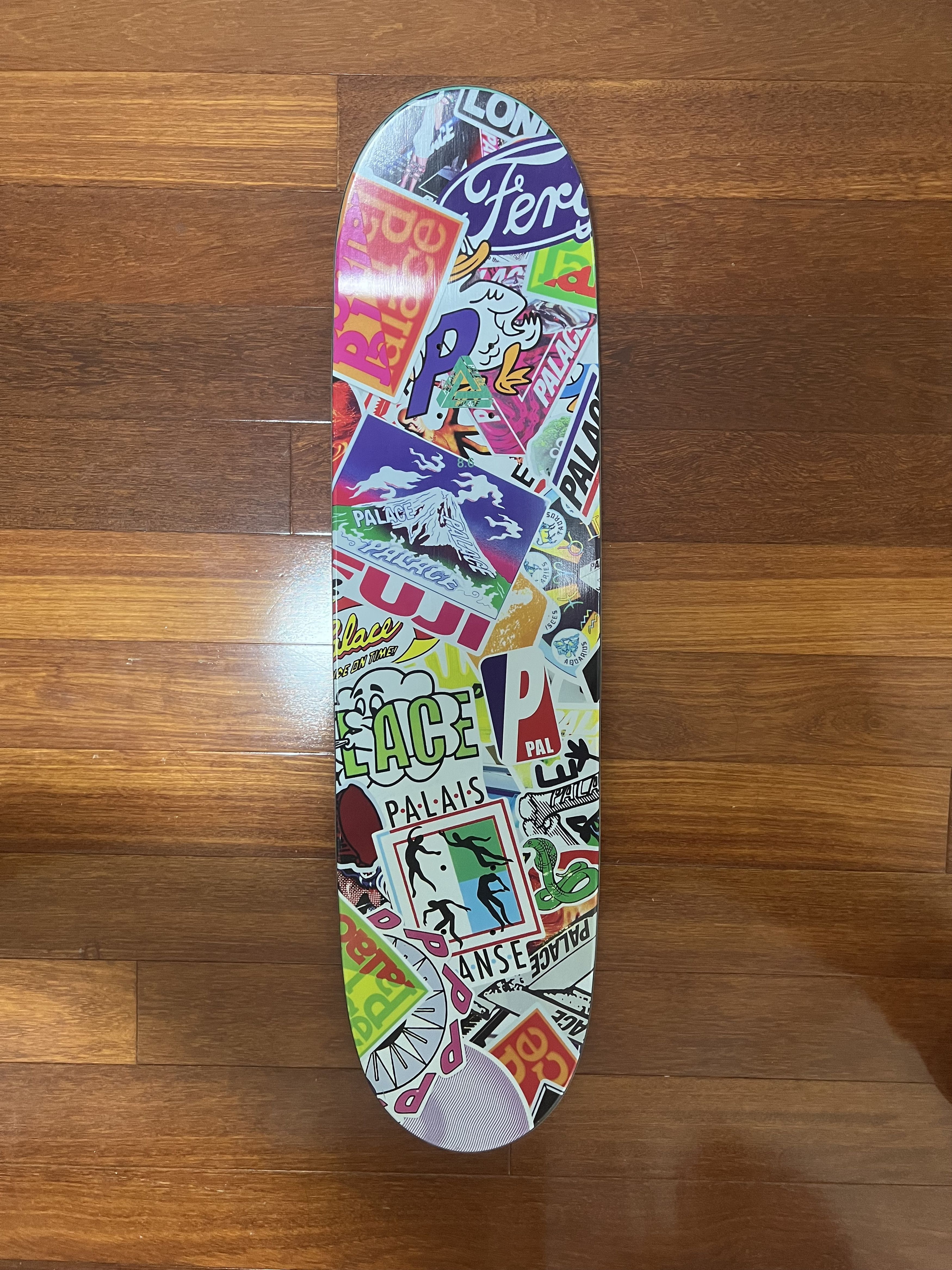 Palace 💚 FW21 Palace Sticker Pack Slick 8.6 Skateboard NEW Size ONE SIZE - 3 Thumbnail