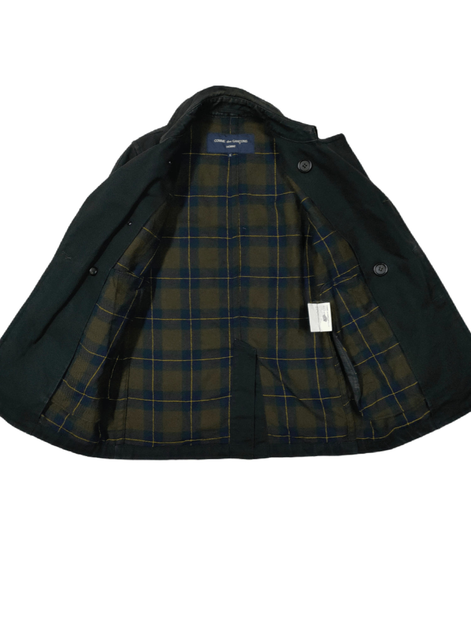 Comme des Garcons 🔥CdGH DUCK CANVAS DOUBLE BREAST JACKETS Size US S / EU 44-46 / 1 - 9 Thumbnail