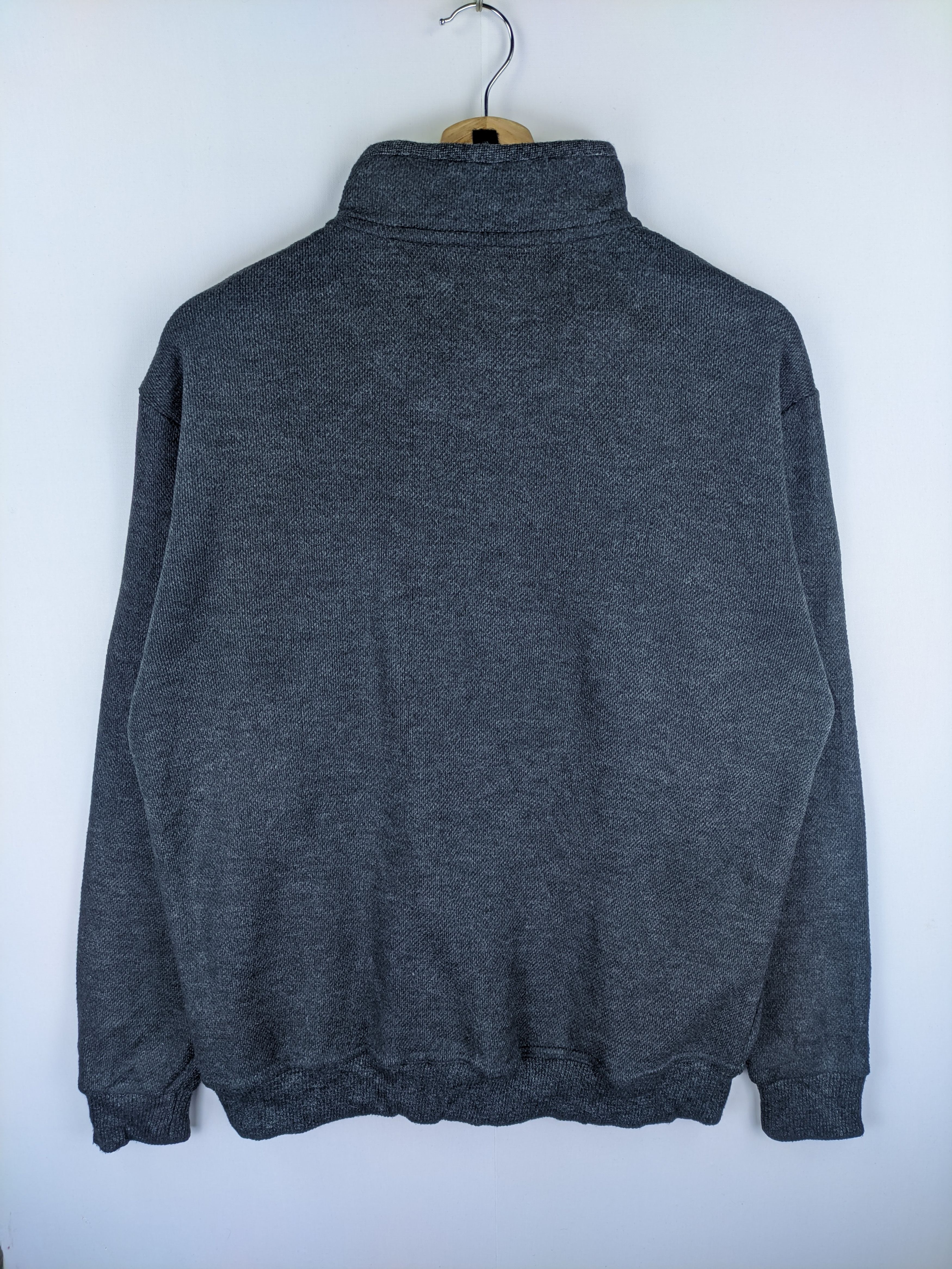 Japanese Brand Steals🔥Polo Sweatshirt Quarter Zipper by Yumi Katsura Size US M / EU 48-50 / 2 - 2 Thumbnail