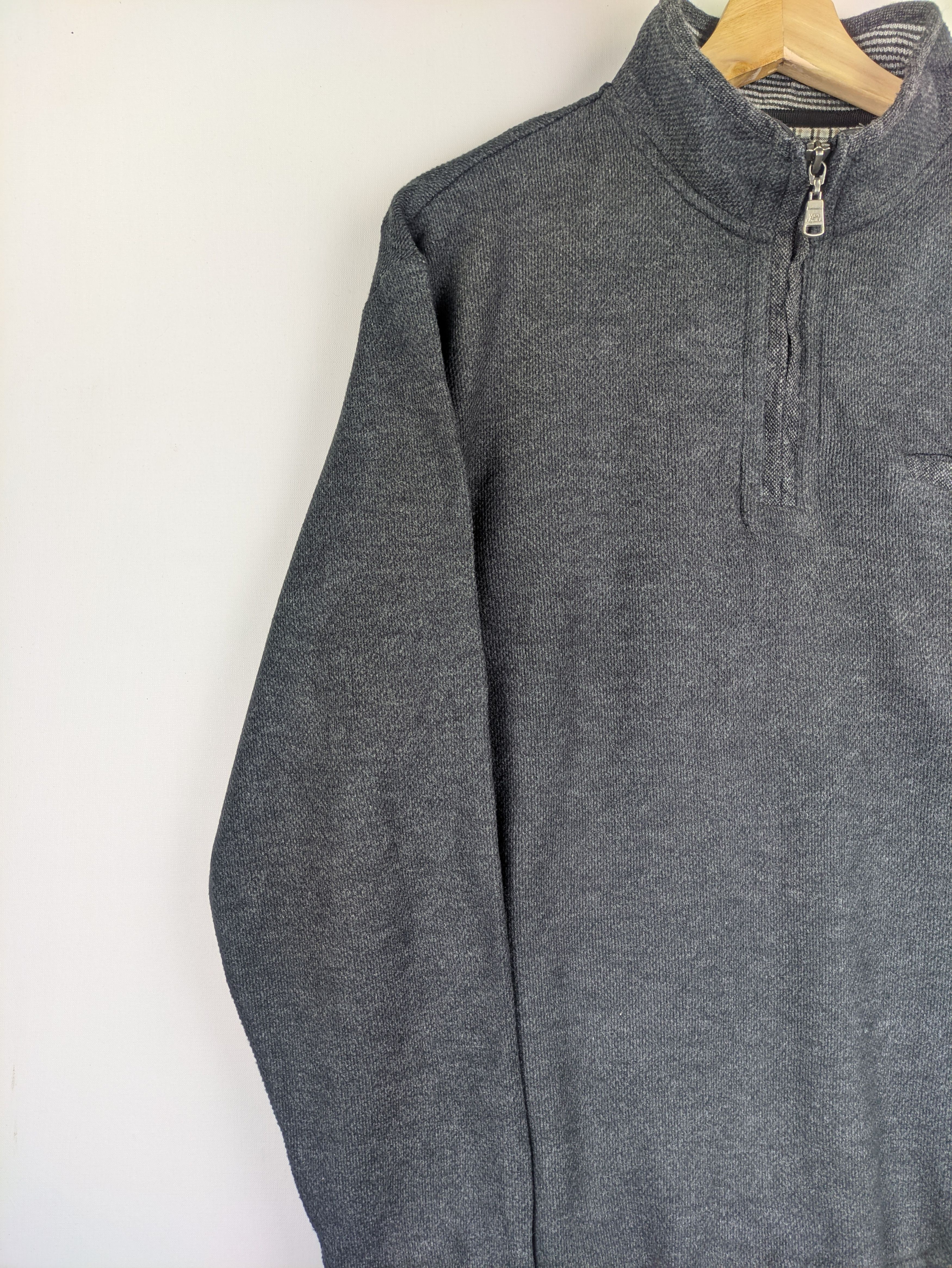 Japanese Brand Steals🔥Polo Sweatshirt Quarter Zipper by Yumi Katsura Size US M / EU 48-50 / 2 - 5 Thumbnail