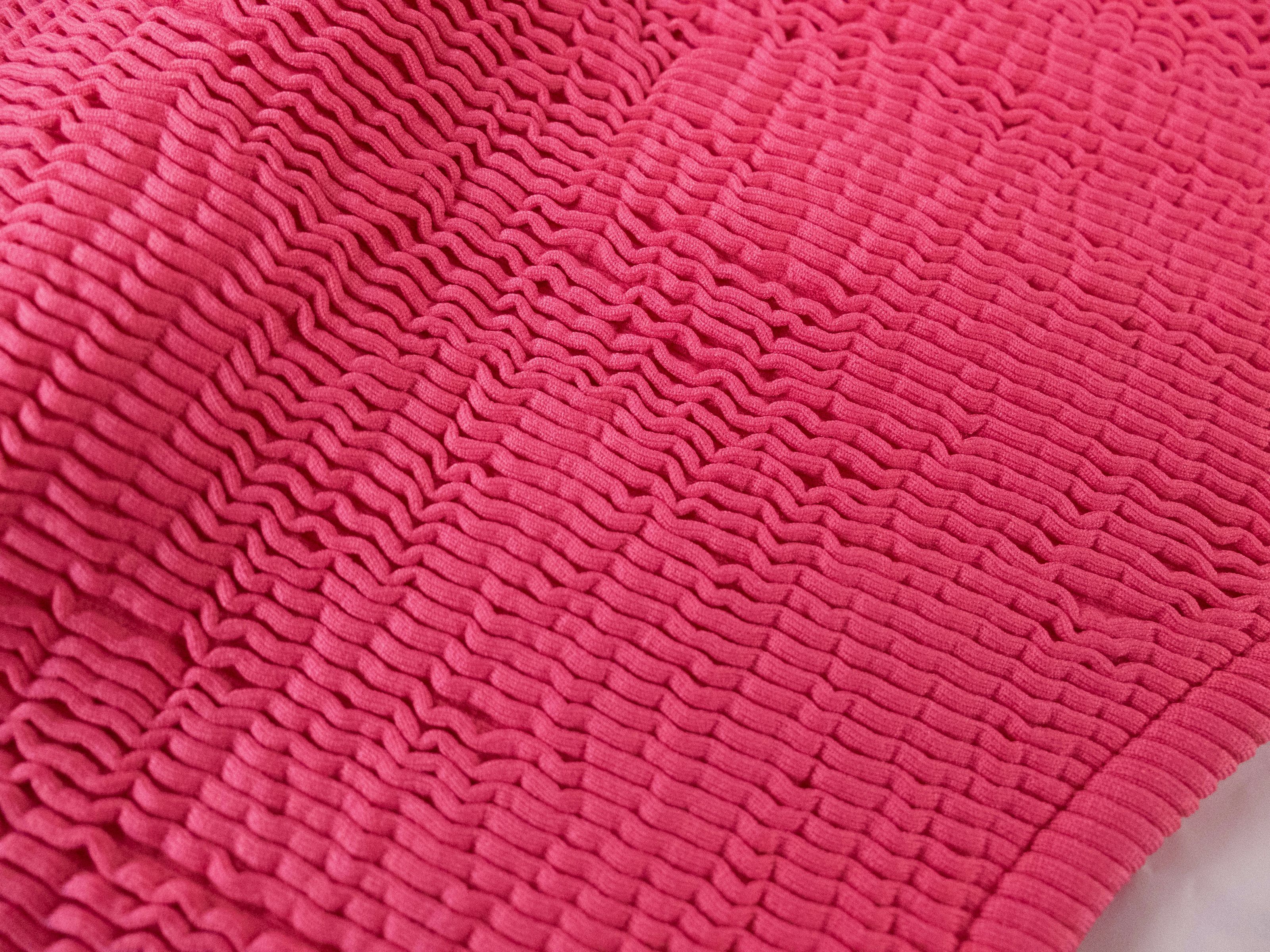 Bottega Veneta BOTTEGA VENETA crinkle pink one piece swimsuit swimwear 44 q Size 30" / US 8 / IT 44 - 5 Thumbnail
