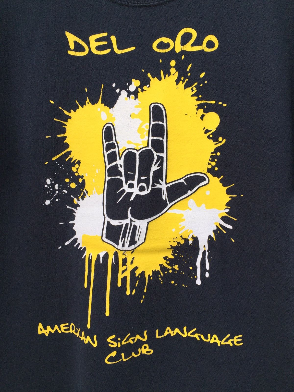 American Stitch AMERICAN SIGN LANGUAGE CLUB T-SHIRTS Size US M / EU 48-50 / 2 - 2 Thumbnail