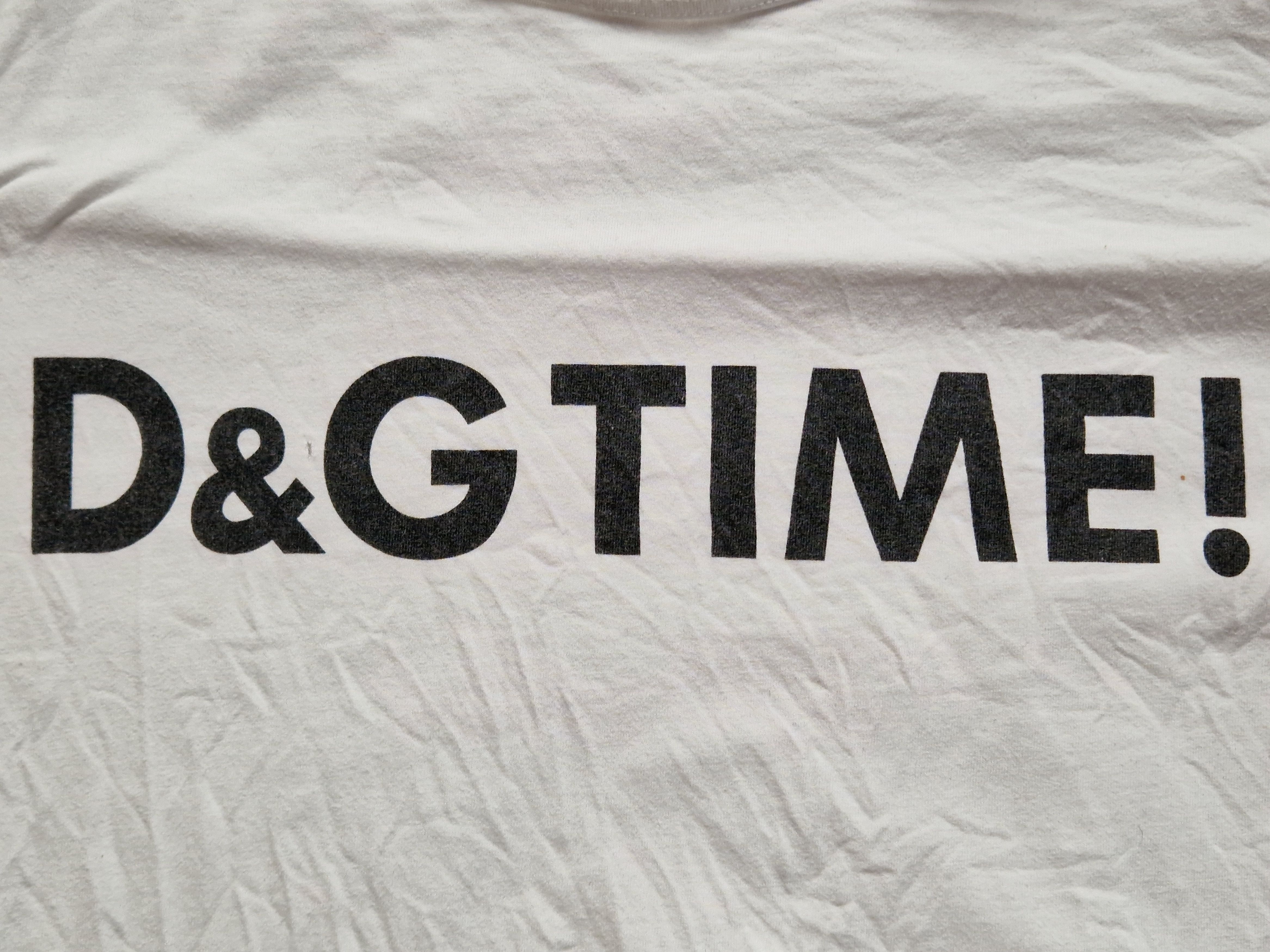 Dolce & Gabbana D&G TIME! T-shirt Size US S / EU 44-46 / 1 - 2 Thumbnail
