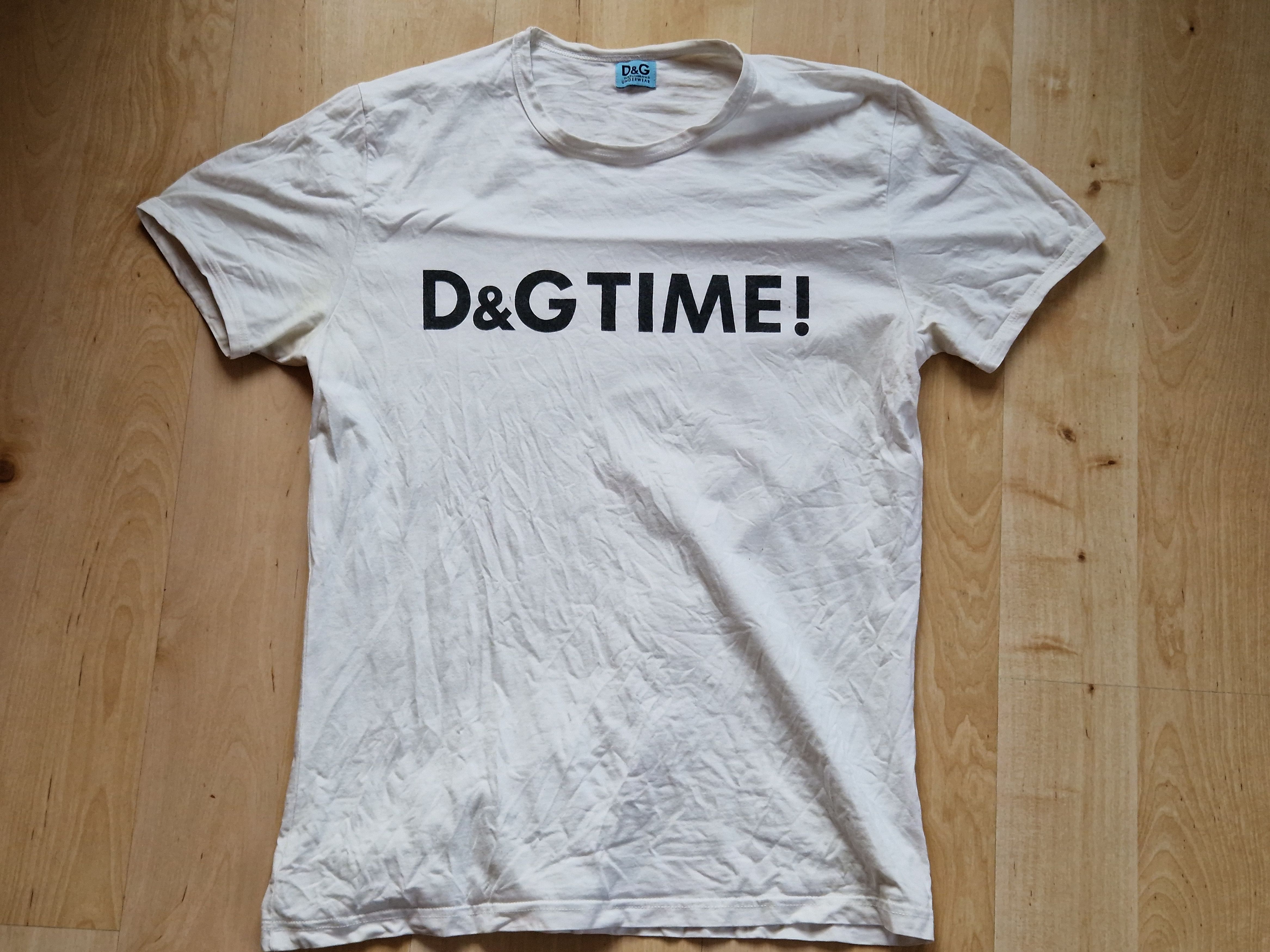 Dolce & Gabbana D&G TIME! T-shirt Size US S / EU 44-46 / 1 - 1 Thumbnail