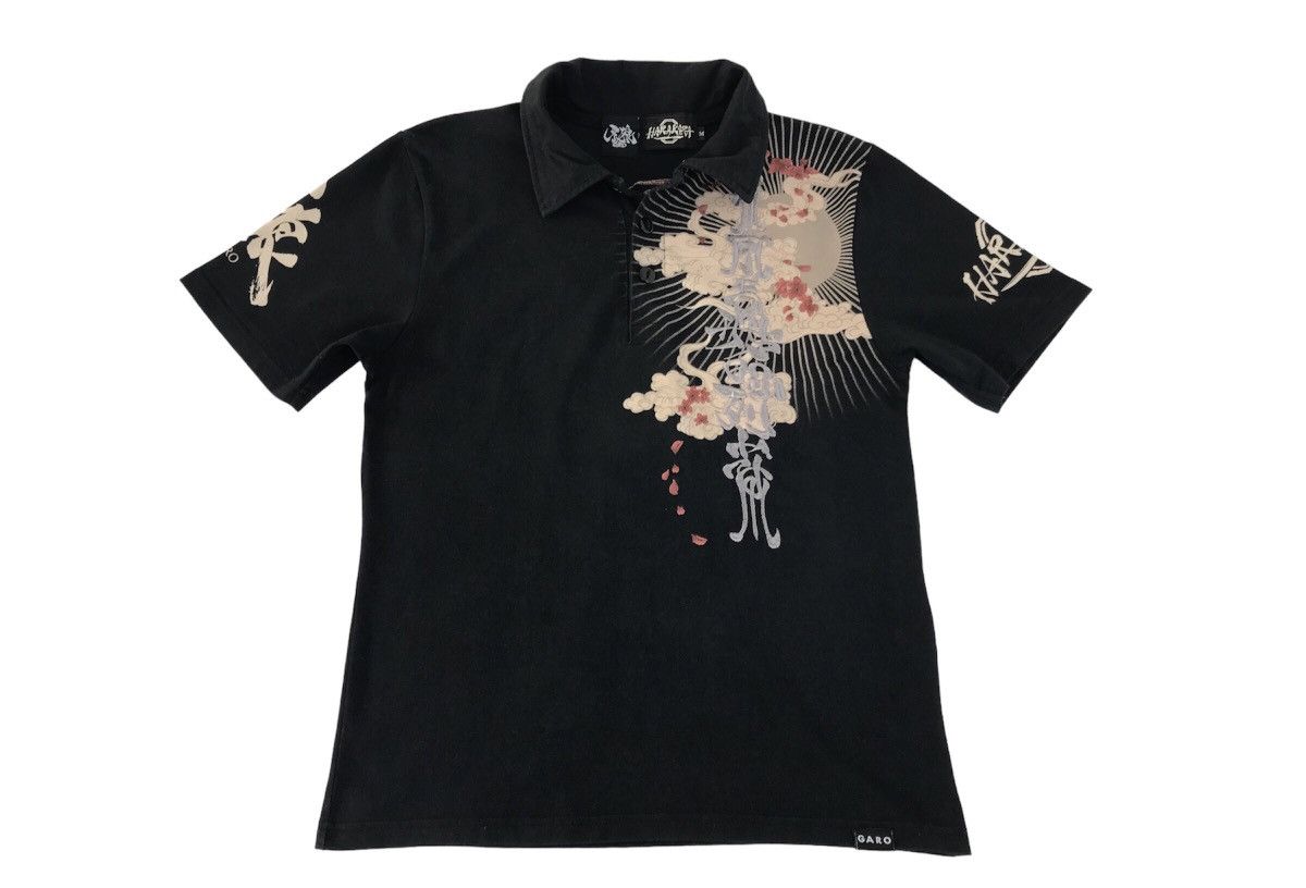 Japanese Brand Vtg Harakiri Garo Back Side Big Logo Embroidery Polo Shirt Size US S / EU 44-46 / 1 - 1 Thumbnail