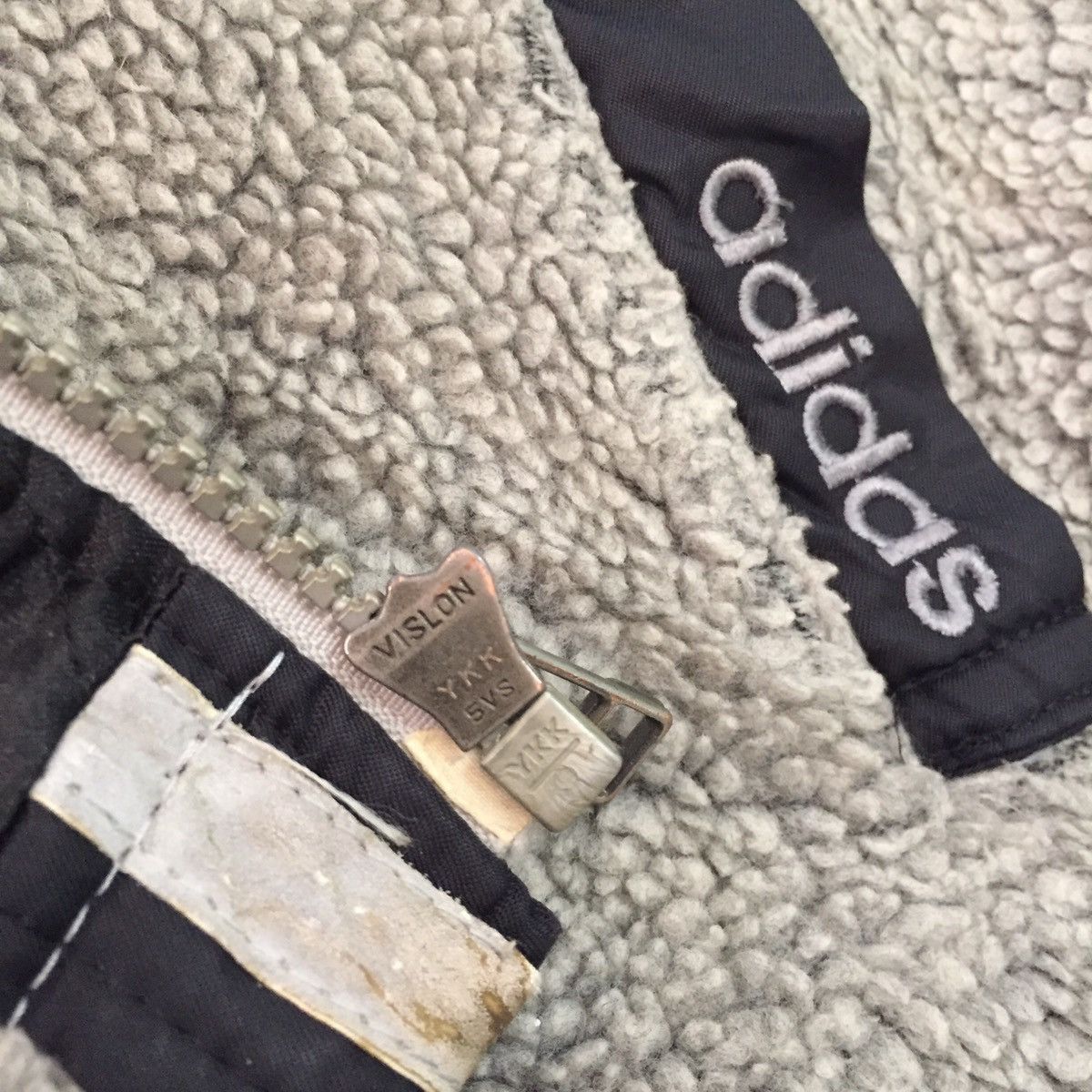 Adidas Adidas 3 Stripes Fleece Zipper Jacket MADE IN JAPAN Size US L / EU 52-54 / 3 - 20 Thumbnail