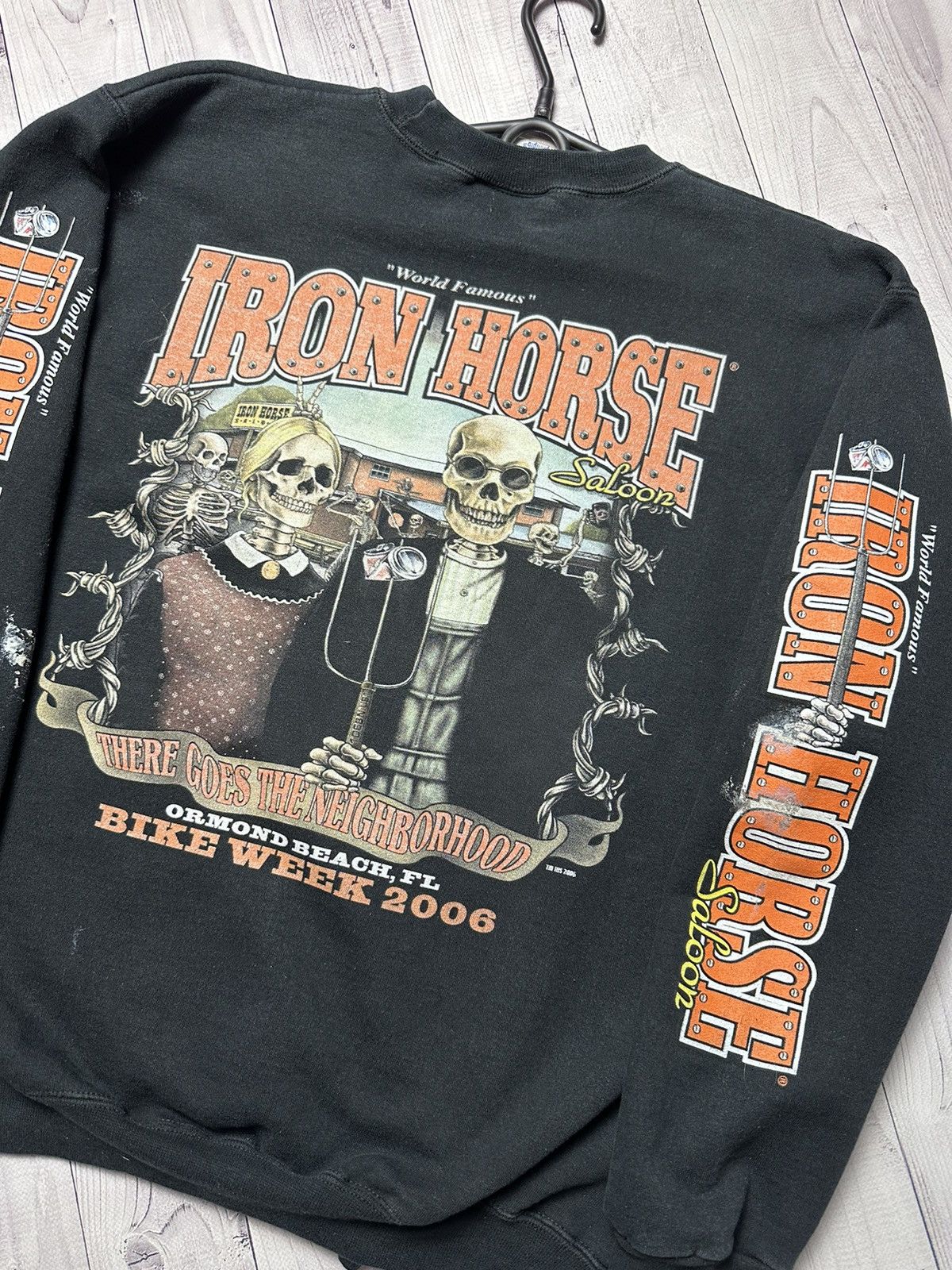 Harley Davidson × Vintage Vintage Iron Horse bike week 2006 Harley Davidson size M Size US M / EU 48-50 / 2 - 2 Thumbnail