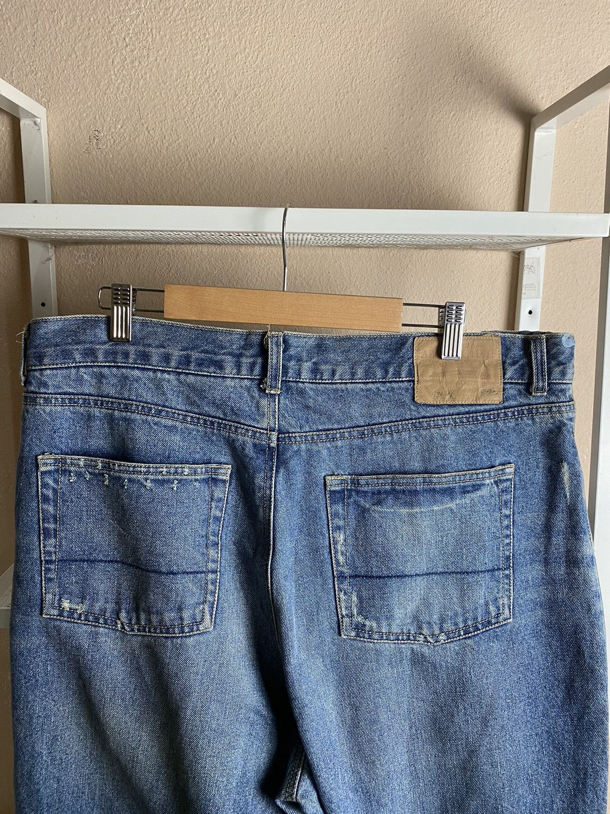Abercrombie & Fitch Vintage Distressed Abercombie & Fitch Patchwork Baggy Jeans Size US 39 - 11 Thumbnail