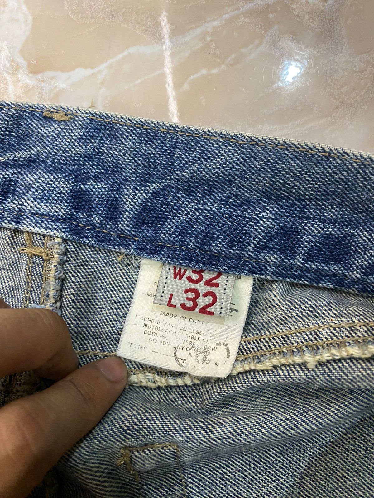 Abercrombie & Fitch Vintage Distressed Abercombie & Fitch Patchwork Baggy Jeans Size US 39 - 16 Thumbnail