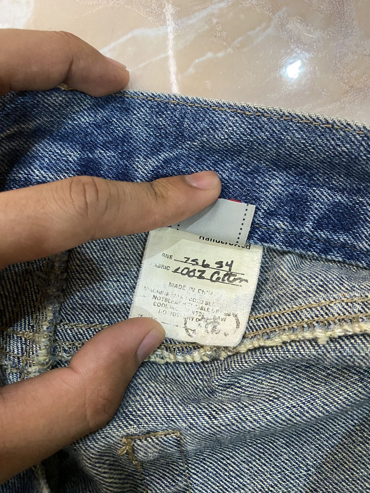 Abercrombie & Fitch Vintage Distressed Abercombie & Fitch Patchwork Baggy Jeans Size US 39 - 17 Thumbnail