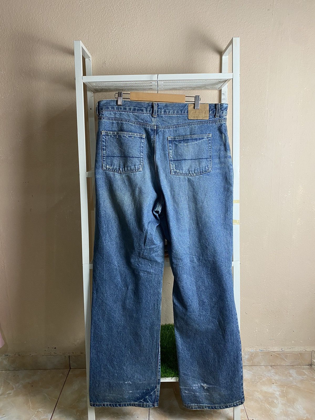 Abercrombie & Fitch Vintage Distressed Abercombie & Fitch Patchwork Baggy Jeans Size US 39 - 10 Thumbnail
