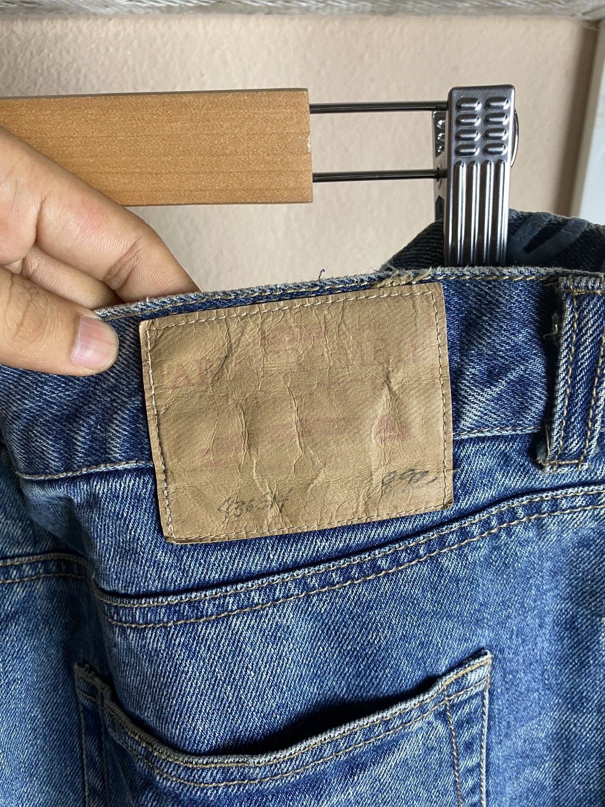 Abercrombie & Fitch Vintage Distressed Abercombie & Fitch Patchwork Baggy Jeans Size US 39 - 12 Thumbnail