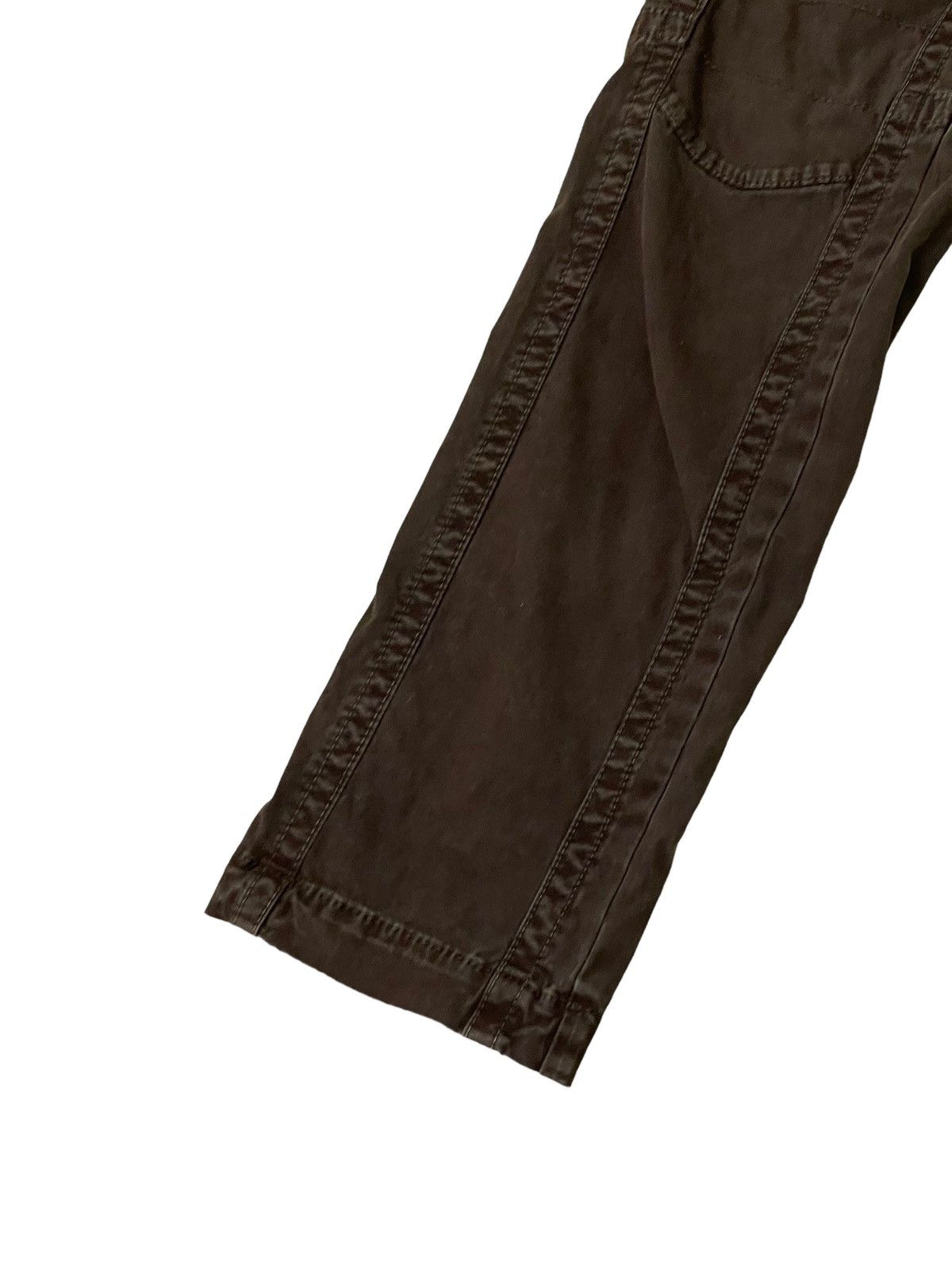 Japanese Brand Slim Biker Chinook Stretch Hybrid Moleskin Leather 1🟦2 Size US 31 - 15 Thumbnail