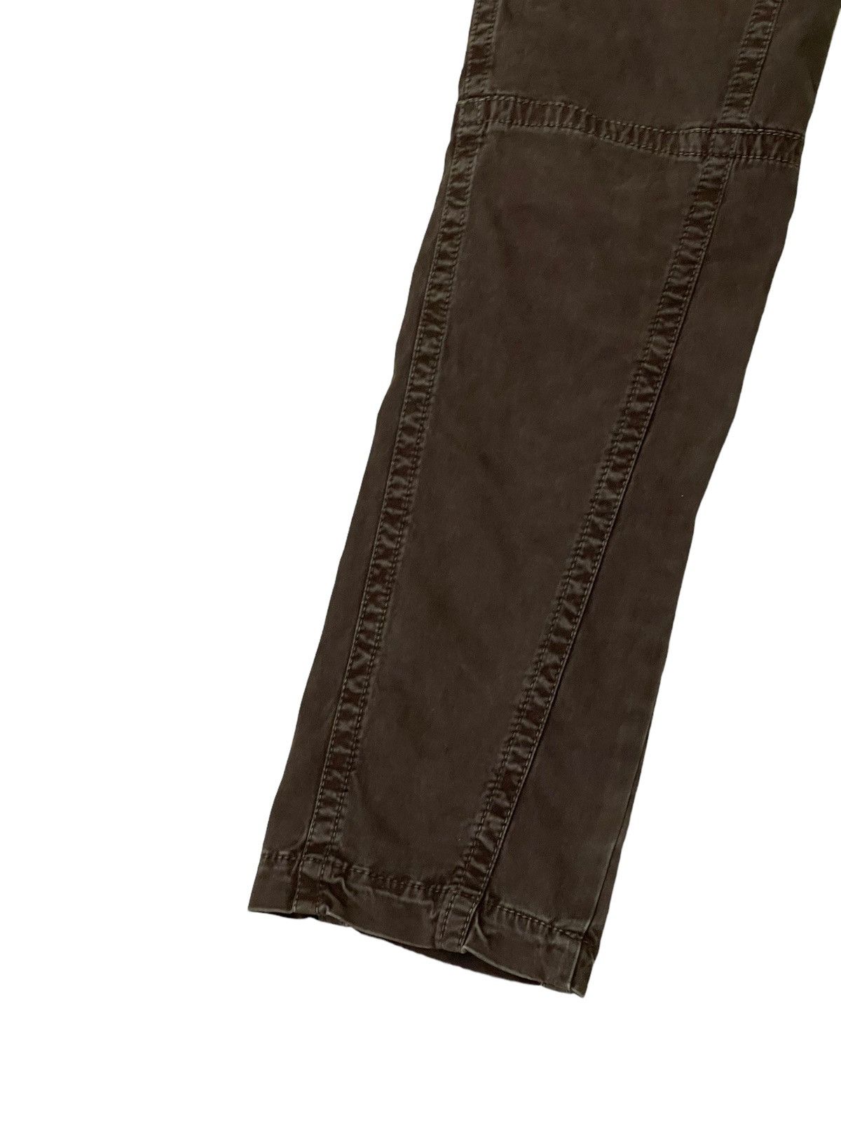 Japanese Brand Slim Biker Chinook Stretch Hybrid Moleskin Leather 1🟦2 Size US 31 - 6 Thumbnail