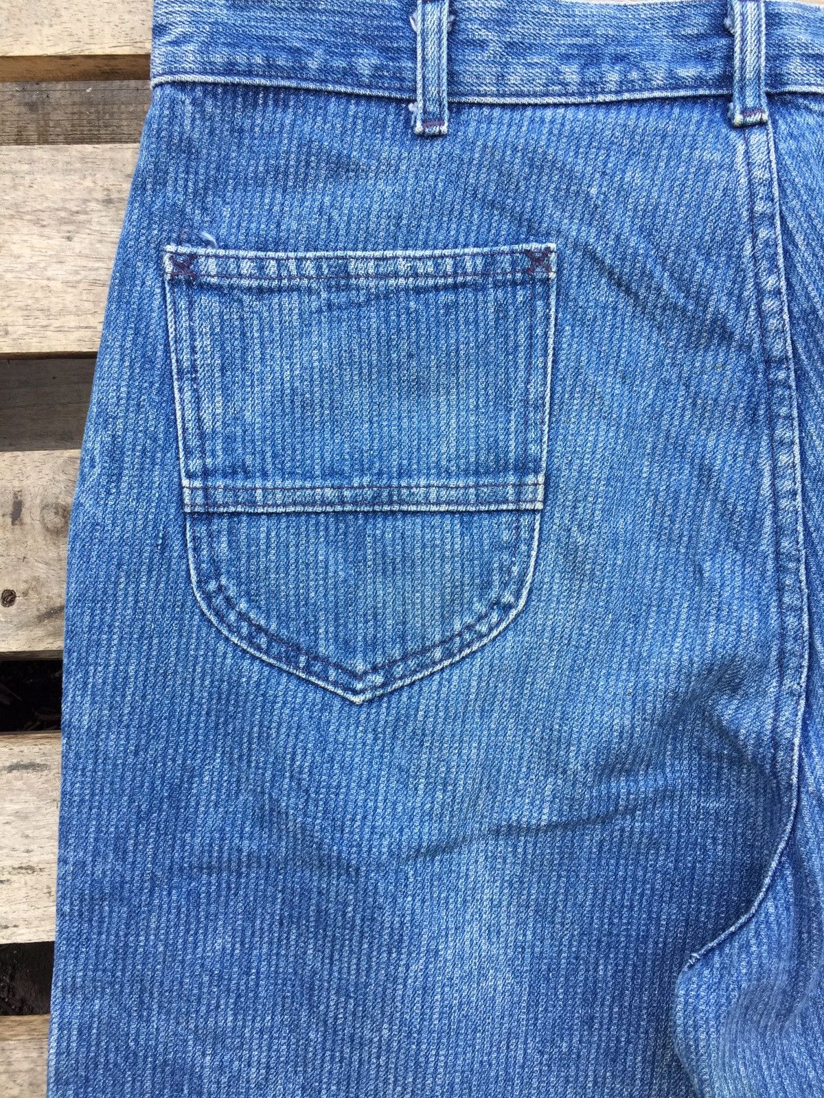 Lee Baggy Jeans 80s Vintage Lee Made in USA mk Size US 36 / EU 52 - 5 Thumbnail