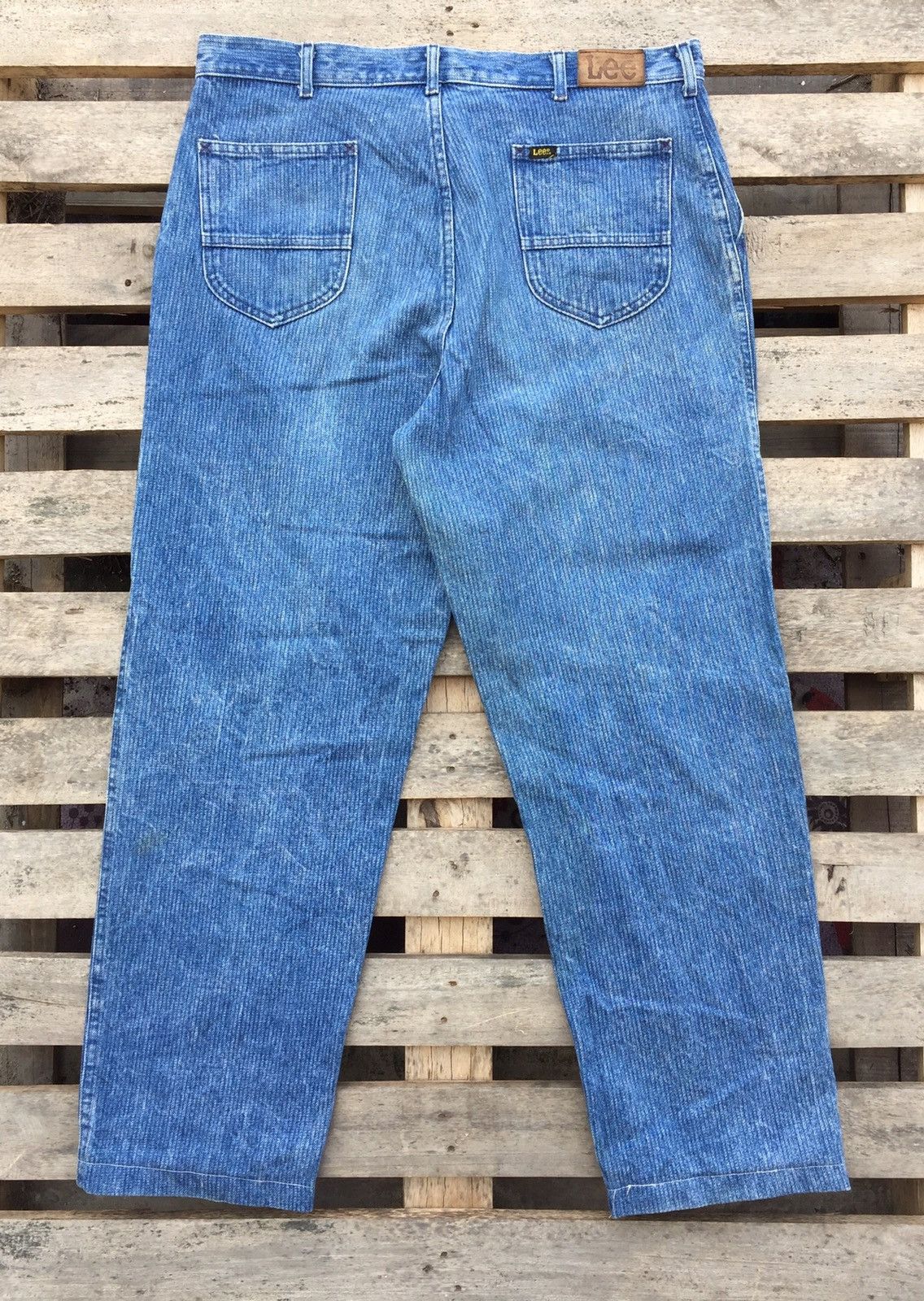 Lee Baggy Jeans 80s Vintage Lee Made in USA mk Size US 36 / EU 52 - 4 Thumbnail