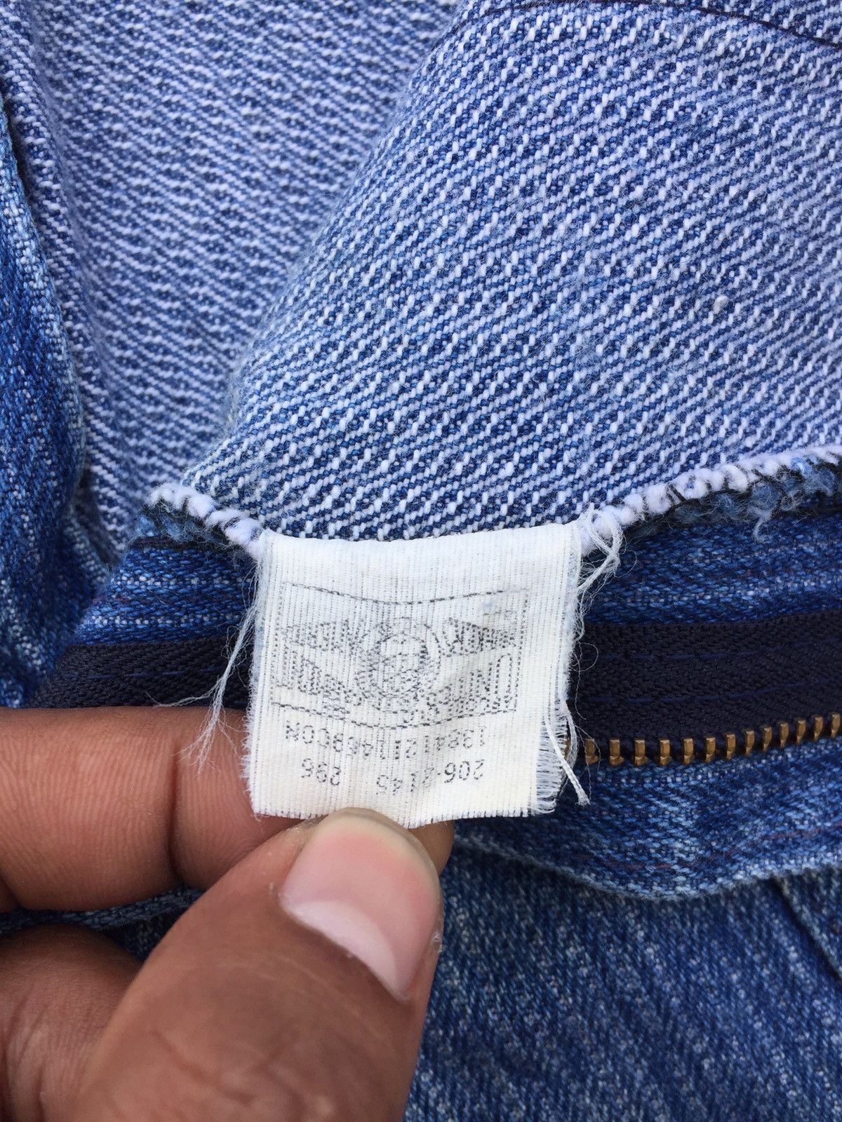 Lee Baggy Jeans 80s Vintage Lee Made in USA mk Size US 36 / EU 52 - 12 Thumbnail