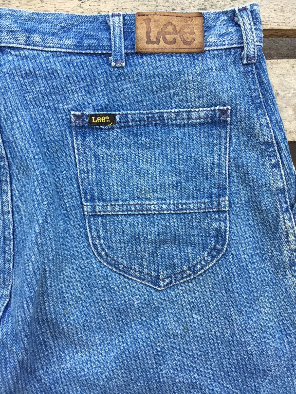 Lee Baggy Jeans 80s Vintage Lee Made in USA mk Size US 36 / EU 52 - 6 Thumbnail