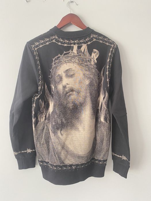 Givenchy best sale jesus sweatshirt