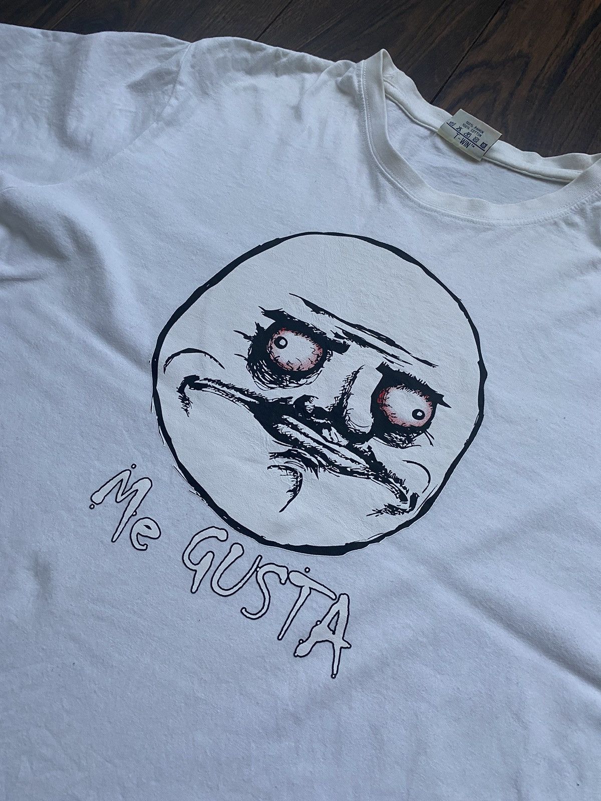 Other Vintage 90s Adult “ Me Gusta Face Meme “ Sexy Humor Tee Size US M / EU 48-50 / 2 - 3 Thumbnail