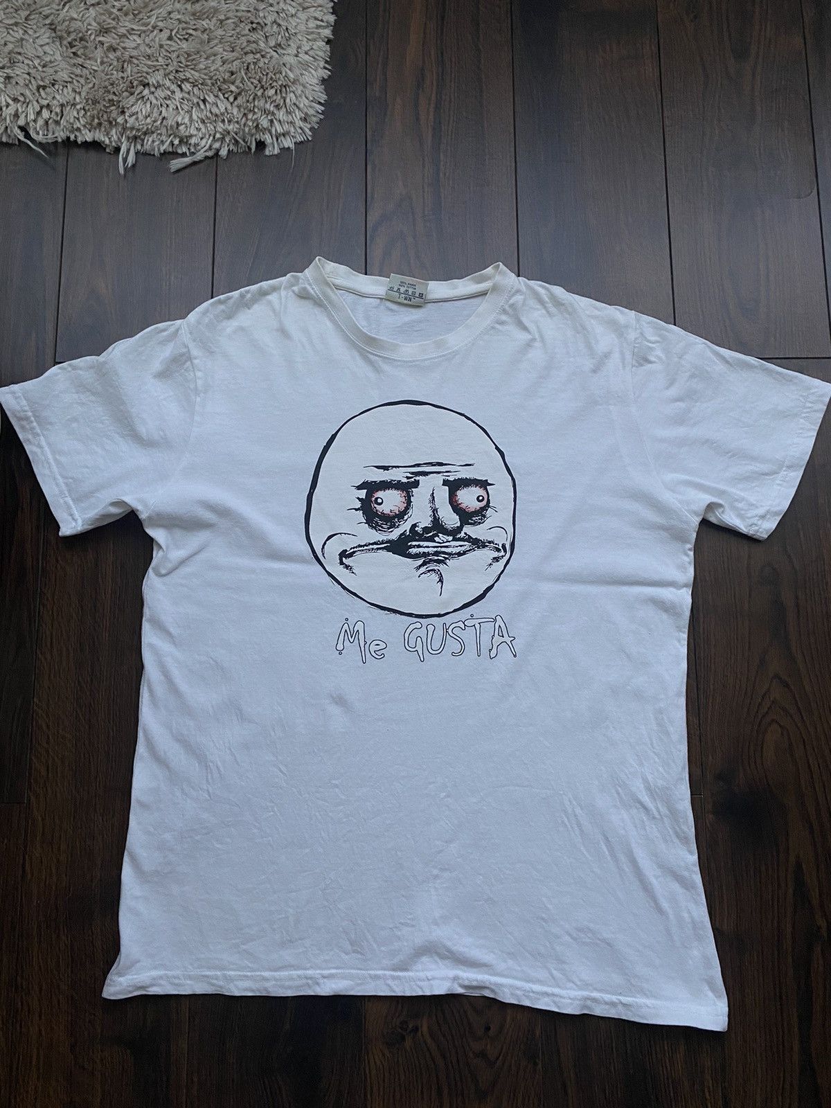 Other Vintage 90s Adult “ Me Gusta Face Meme “ Sexy Humor Tee Size US M / EU 48-50 / 2 - 2 Thumbnail