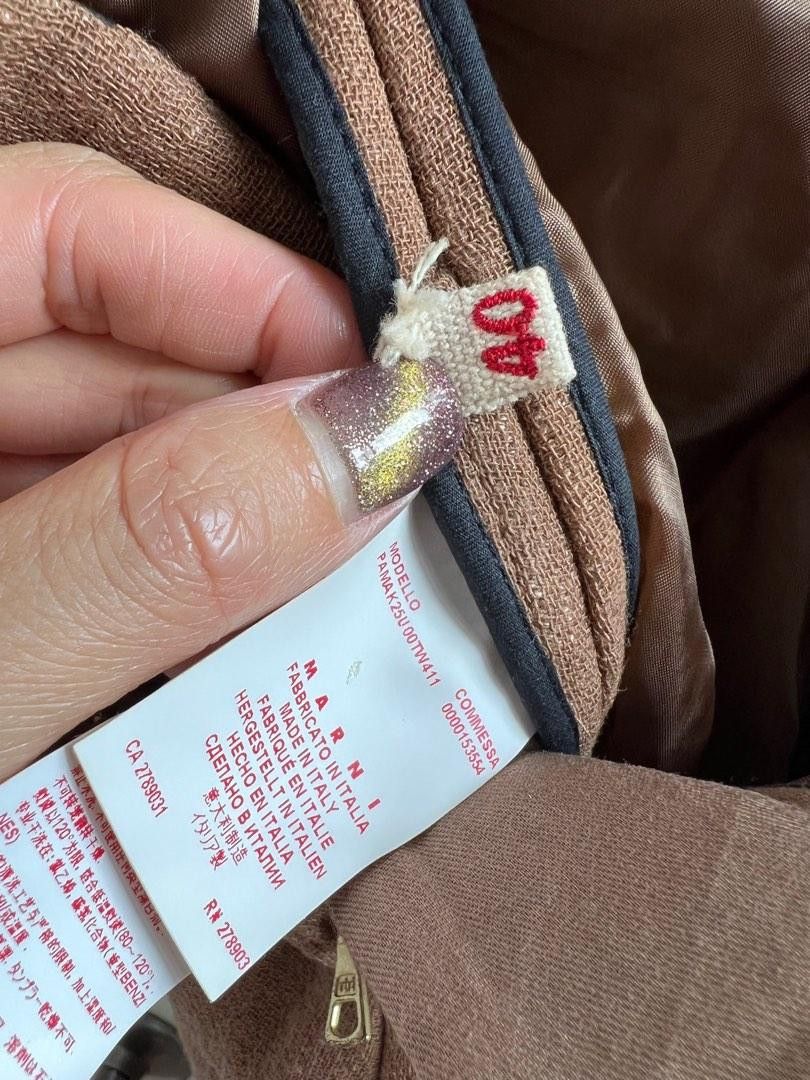 Marni Marni brown pants Size 27" / US 4 / IT 40 - 6 Thumbnail