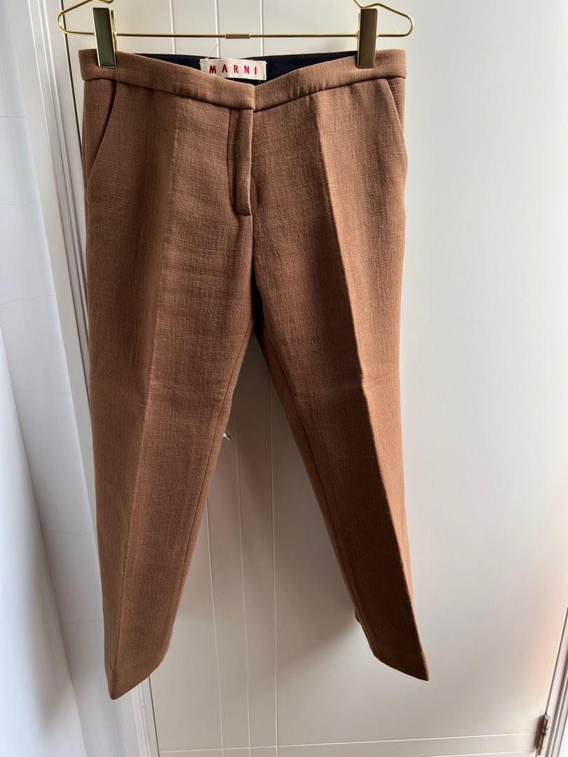 Marni Marni brown pants Size 27" / US 4 / IT 40 - 1 Thumbnail