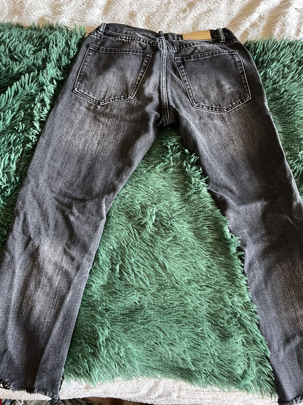 MNML MNML D212 Cropped Black Denim Size US 29 - 4 Thumbnail