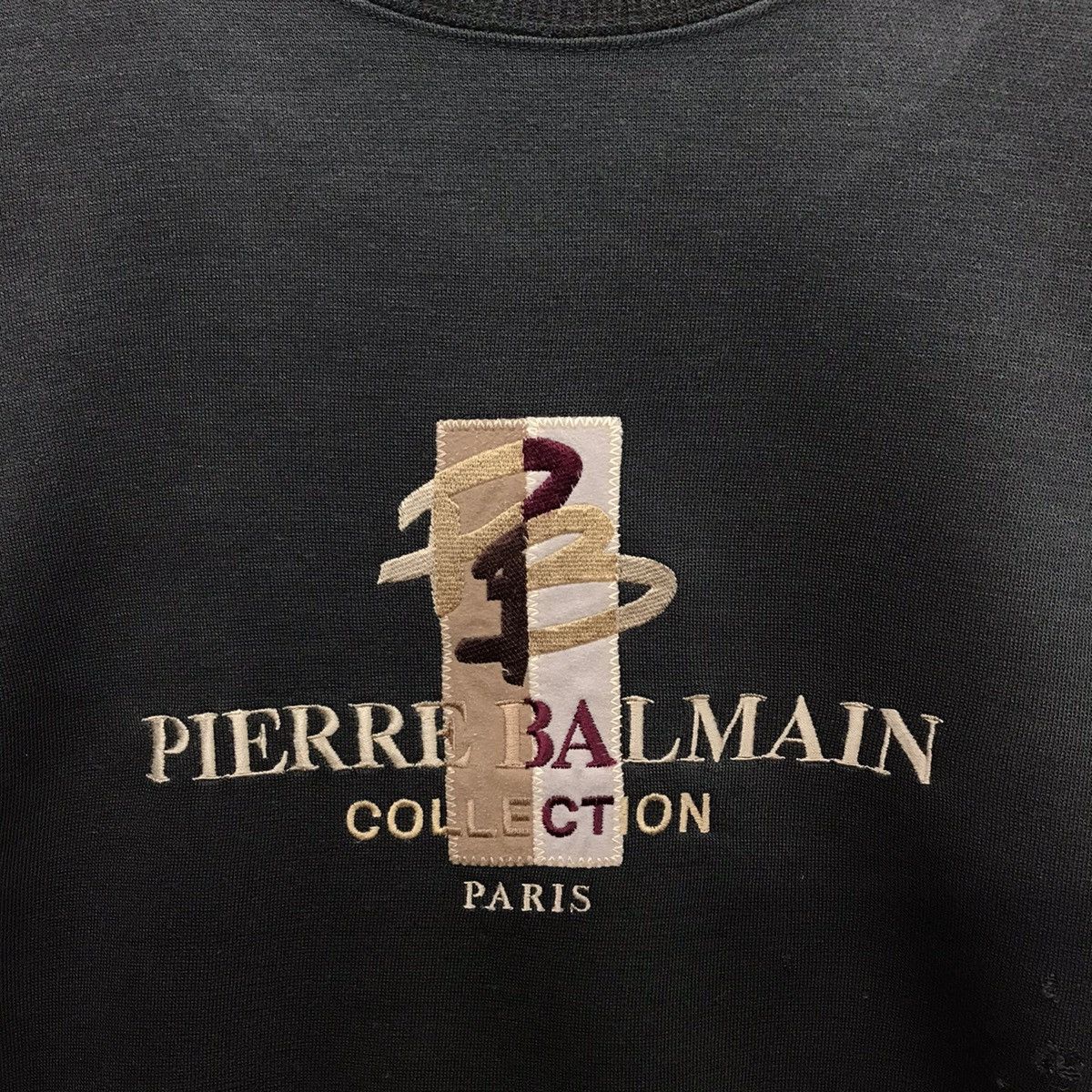 Designer × Pierre Balmain × Vintage Rare!! Vintage Pierre Balmain Paris Embroidery Spellout Size US L / EU 52-54 / 3 - 6 Thumbnail