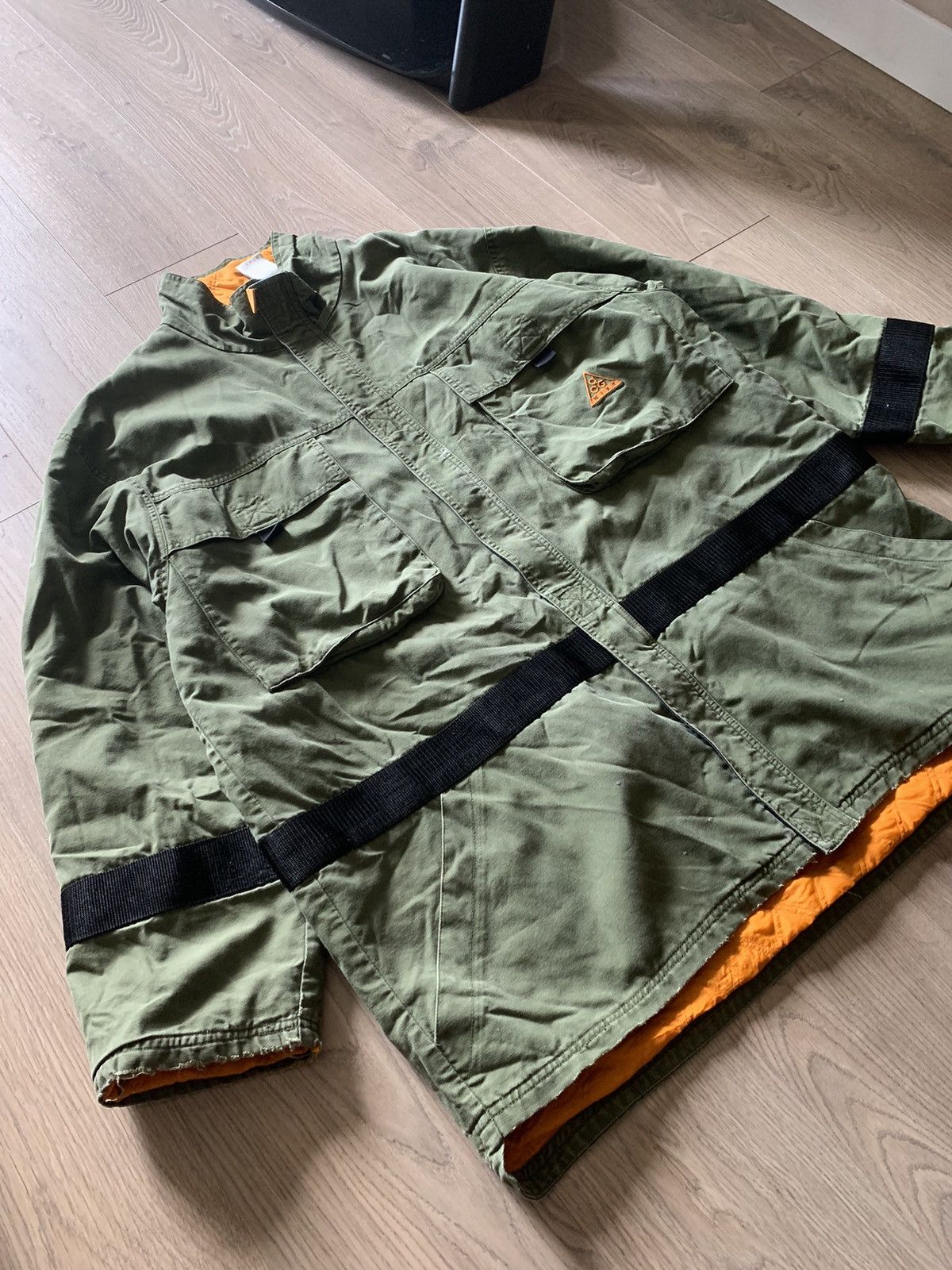 Nike ACG Nike ACG Vintage 90’s Chore Work Jacket Military Size US XXL / EU 58 / 5 - 6 Thumbnail