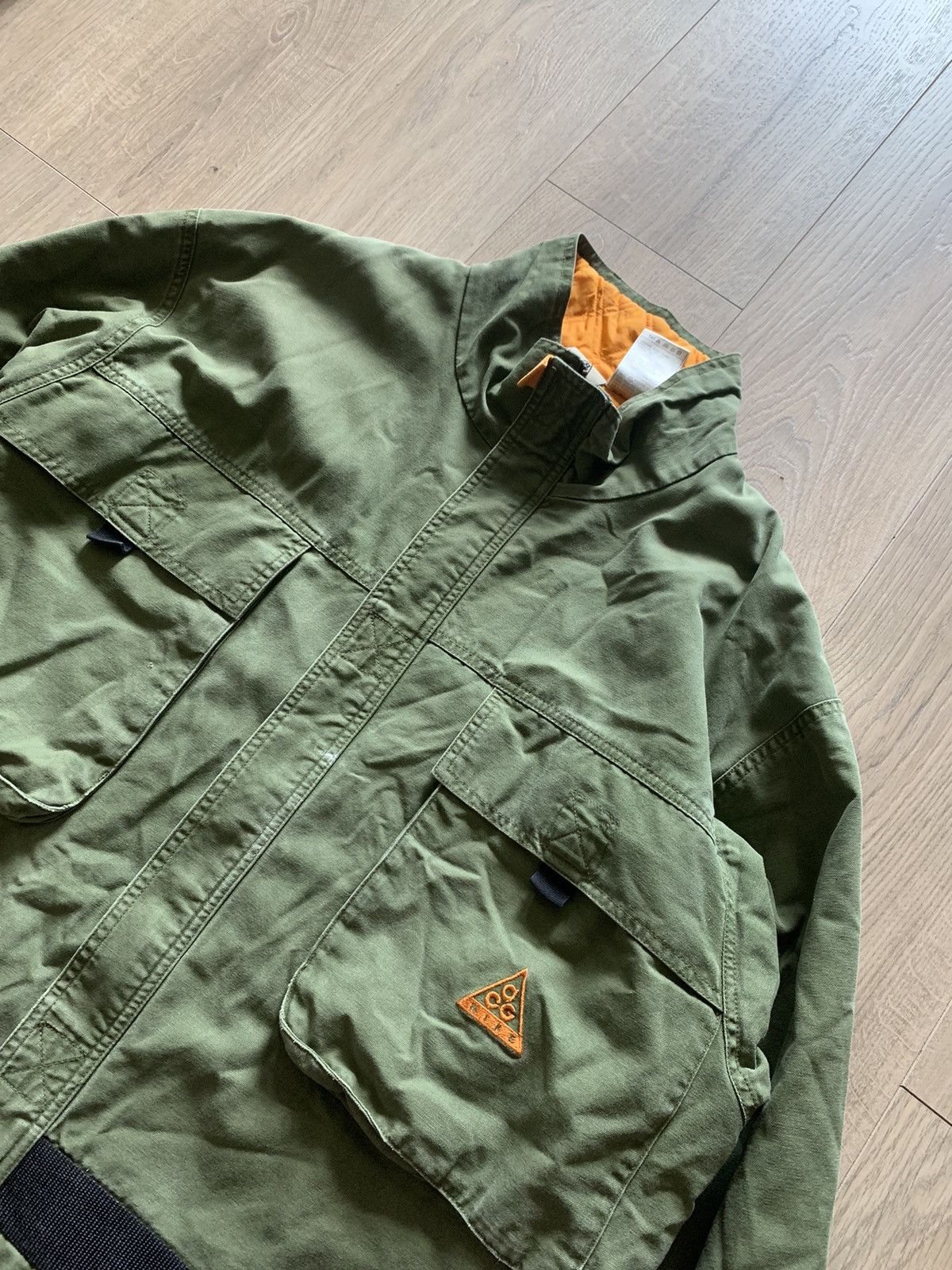 Nike ACG Nike ACG Vintage 90’s Chore Work Jacket Military Size US XXL / EU 58 / 5 - 3 Thumbnail