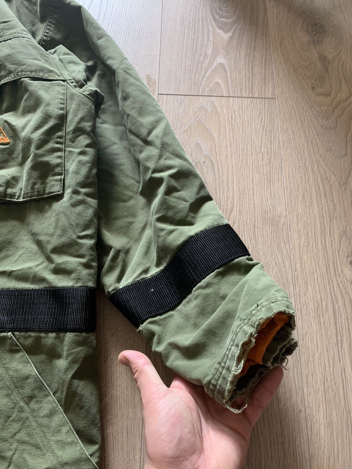 Nike ACG Nike ACG Vintage 90’s Chore Work Jacket Military Size US XXL / EU 58 / 5 - 5 Thumbnail