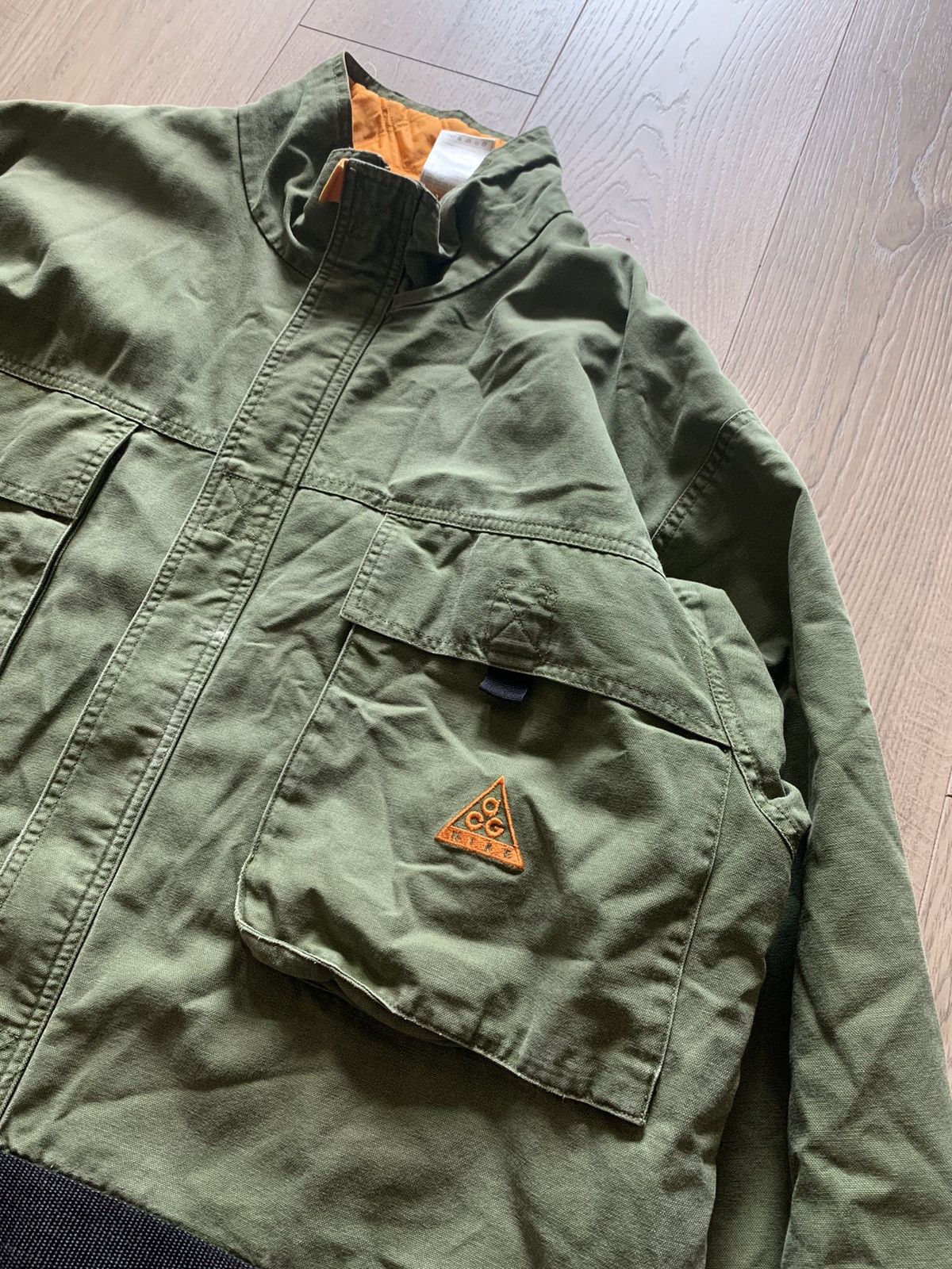 Nike ACG Nike ACG Vintage 90’s Chore Work Jacket Military Size US XXL / EU 58 / 5 - 4 Thumbnail
