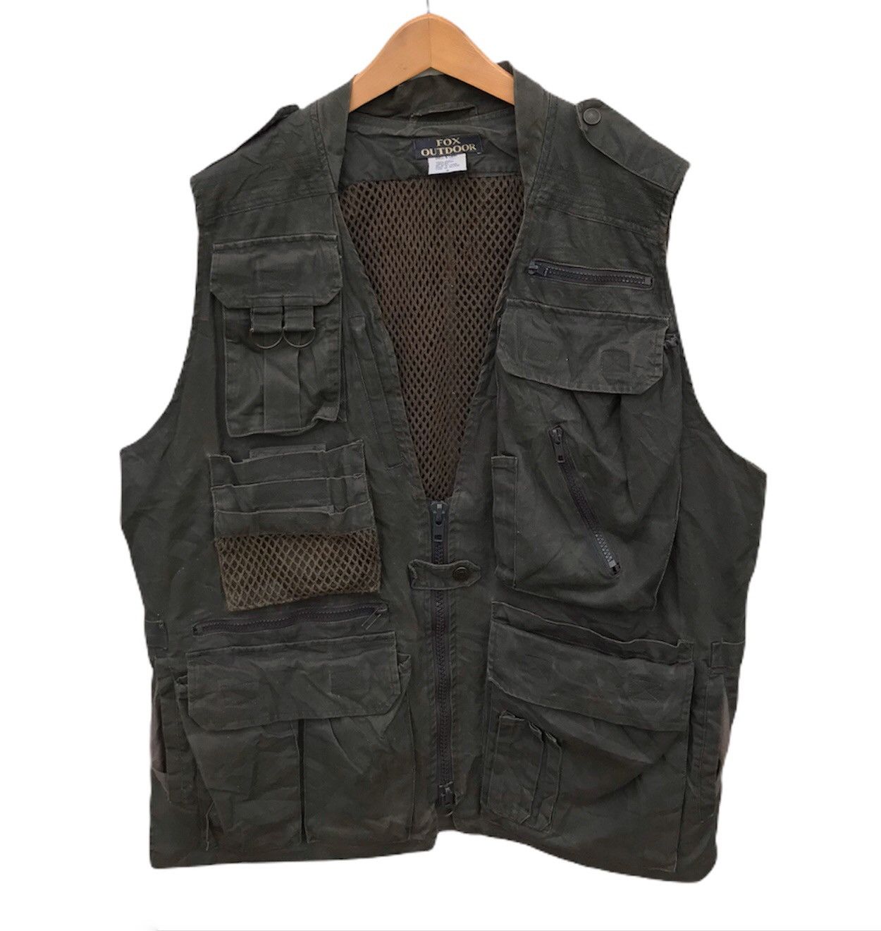 Vintage fox outdoor tactical vest Size US S / EU 44-46 / 1 - 1 Thumbnail