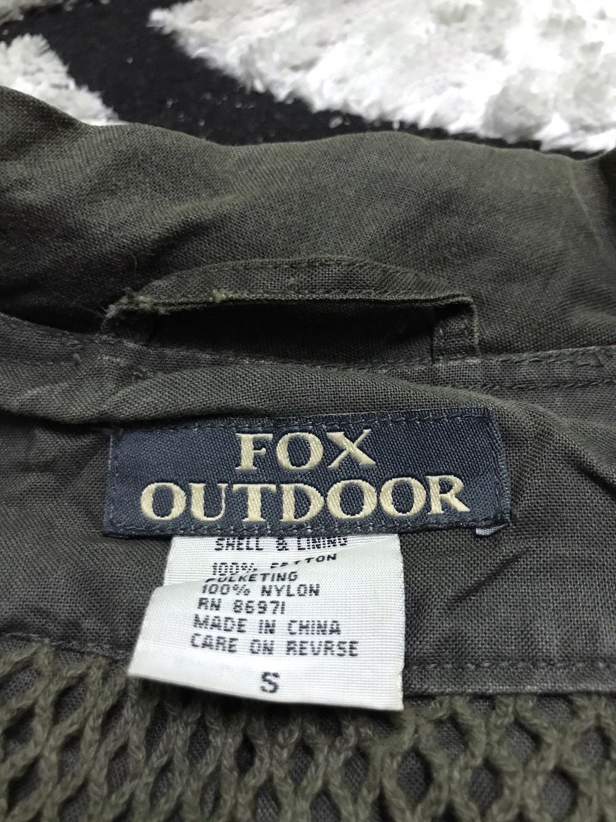 Vintage fox outdoor tactical vest Size US S / EU 44-46 / 1 - 4 Thumbnail
