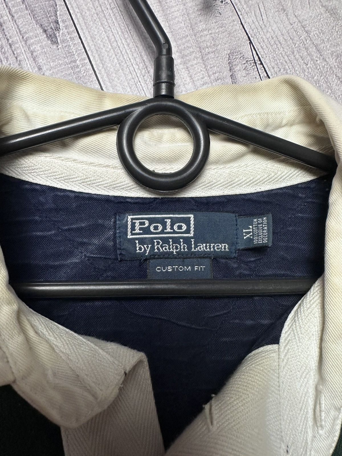 Polo Ralph Lauren × Vintage Vintage Polo Ralph Lauren rugby striped size XL Size US XL / EU 56 / 4 - 4 Thumbnail