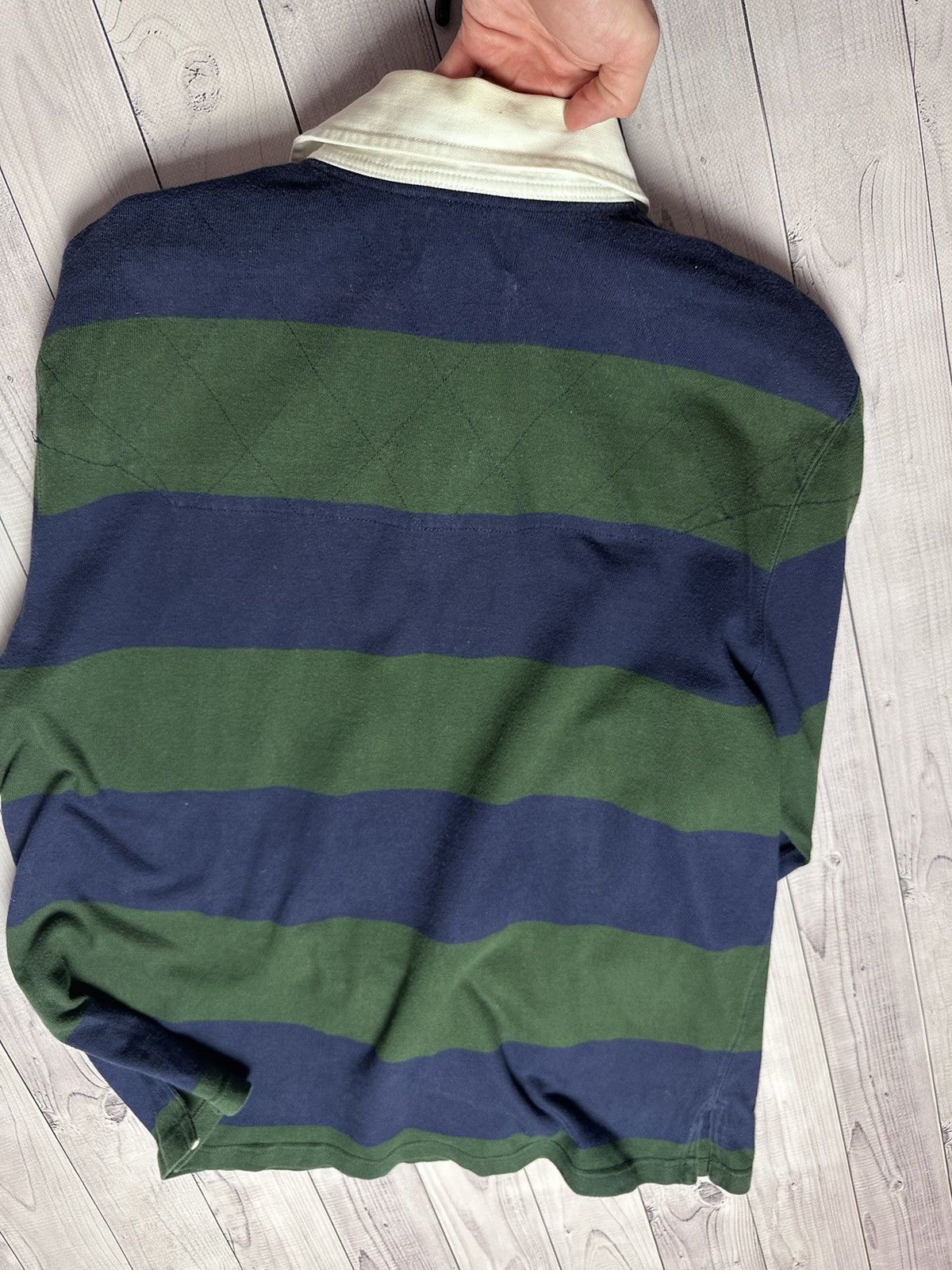 Polo Ralph Lauren × Vintage Vintage Polo Ralph Lauren rugby striped size XL Size US XL / EU 56 / 4 - 8 Thumbnail