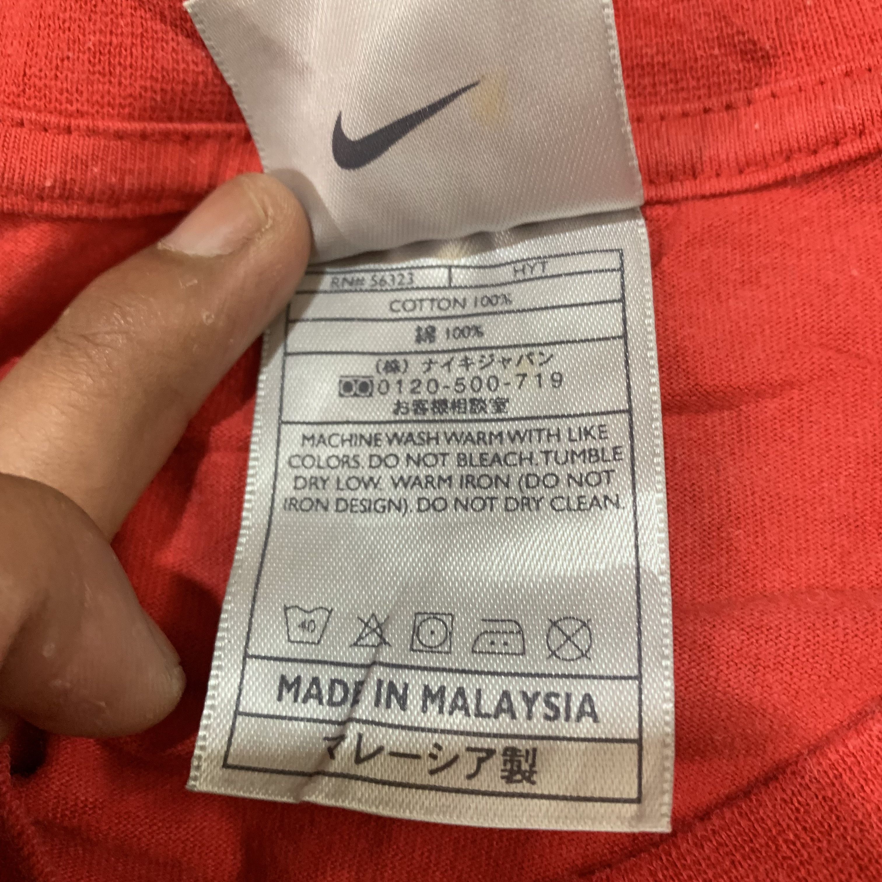 Nike 2000s Archival Nike Tennis Court Tee y2k Size US XL / EU 56 / 4 - 4 Thumbnail
