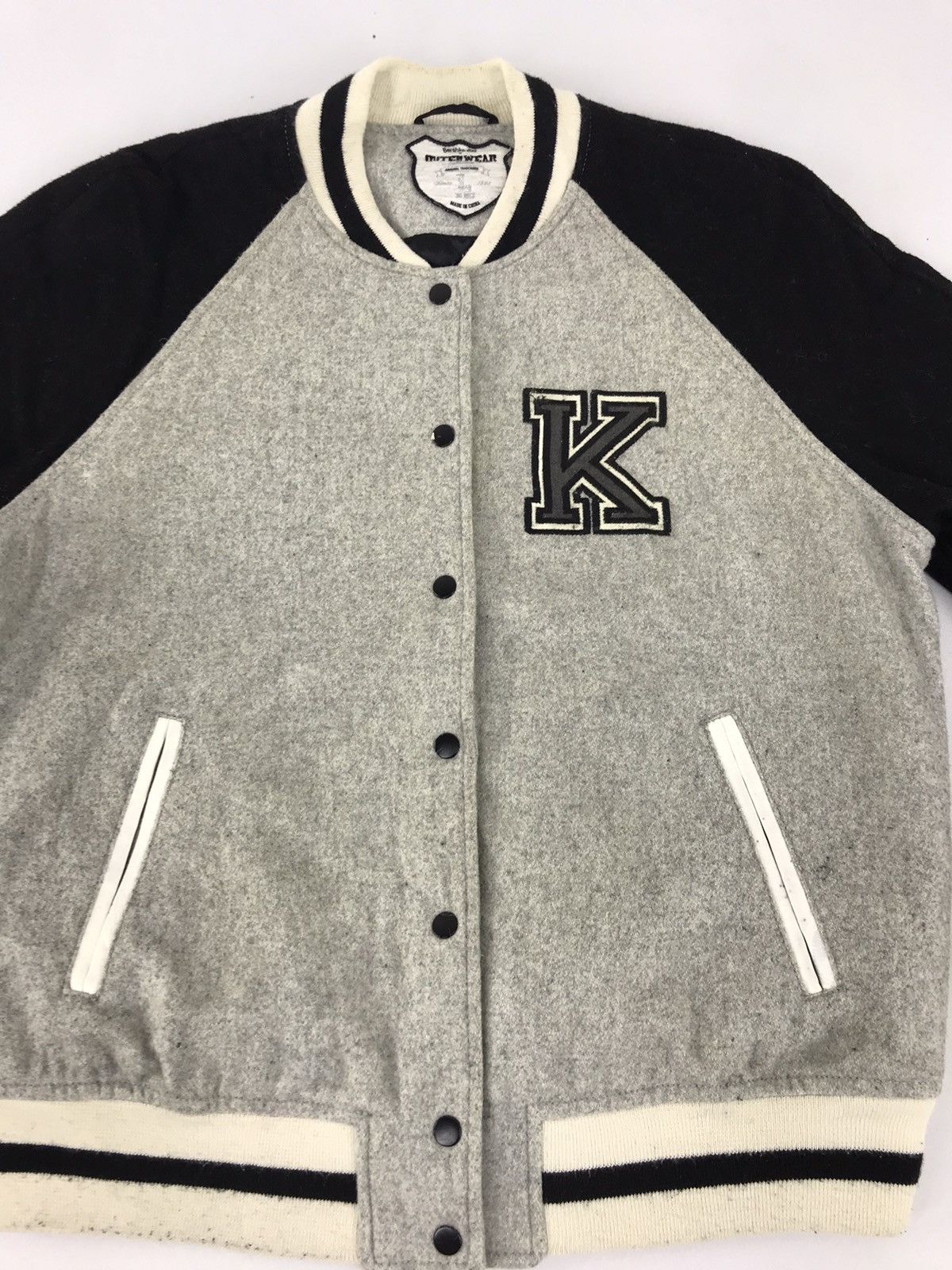 Bershka × Japanese Brand Streetwear Bershka-Bsk Outerwear Varsity Jacket College Size US S / EU 44-46 / 1 - 3 Thumbnail