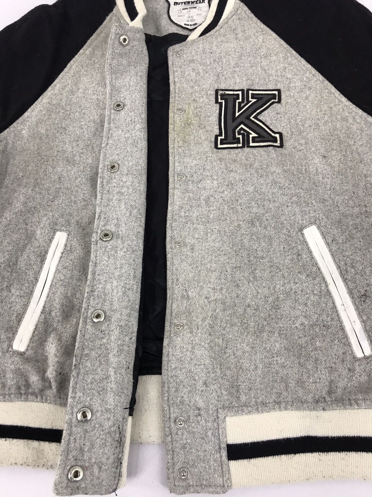 Bershka × Japanese Brand Streetwear Bershka-Bsk Outerwear Varsity Jacket College Size US S / EU 44-46 / 1 - 5 Thumbnail